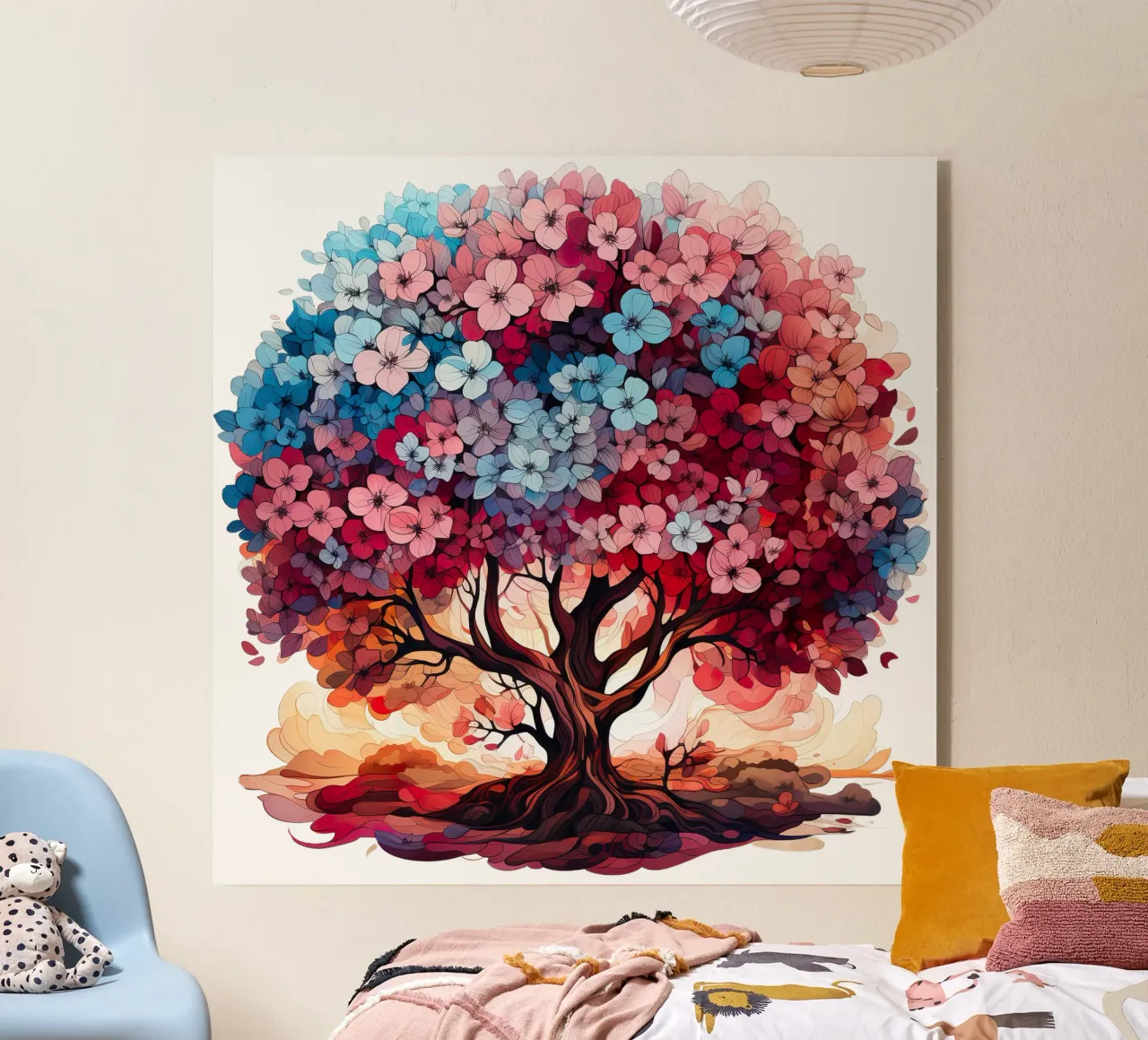 Albero della vita colorato plexiglass da Spiritual Touch