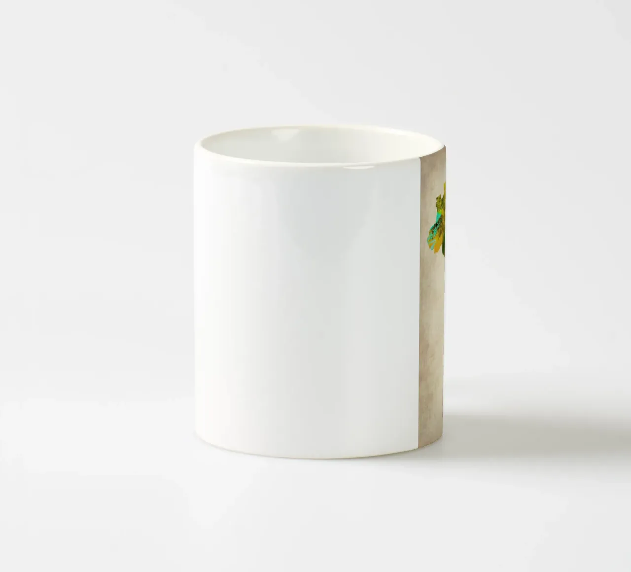 Brazil Watercolor Map tazza in ceramica da Naxart