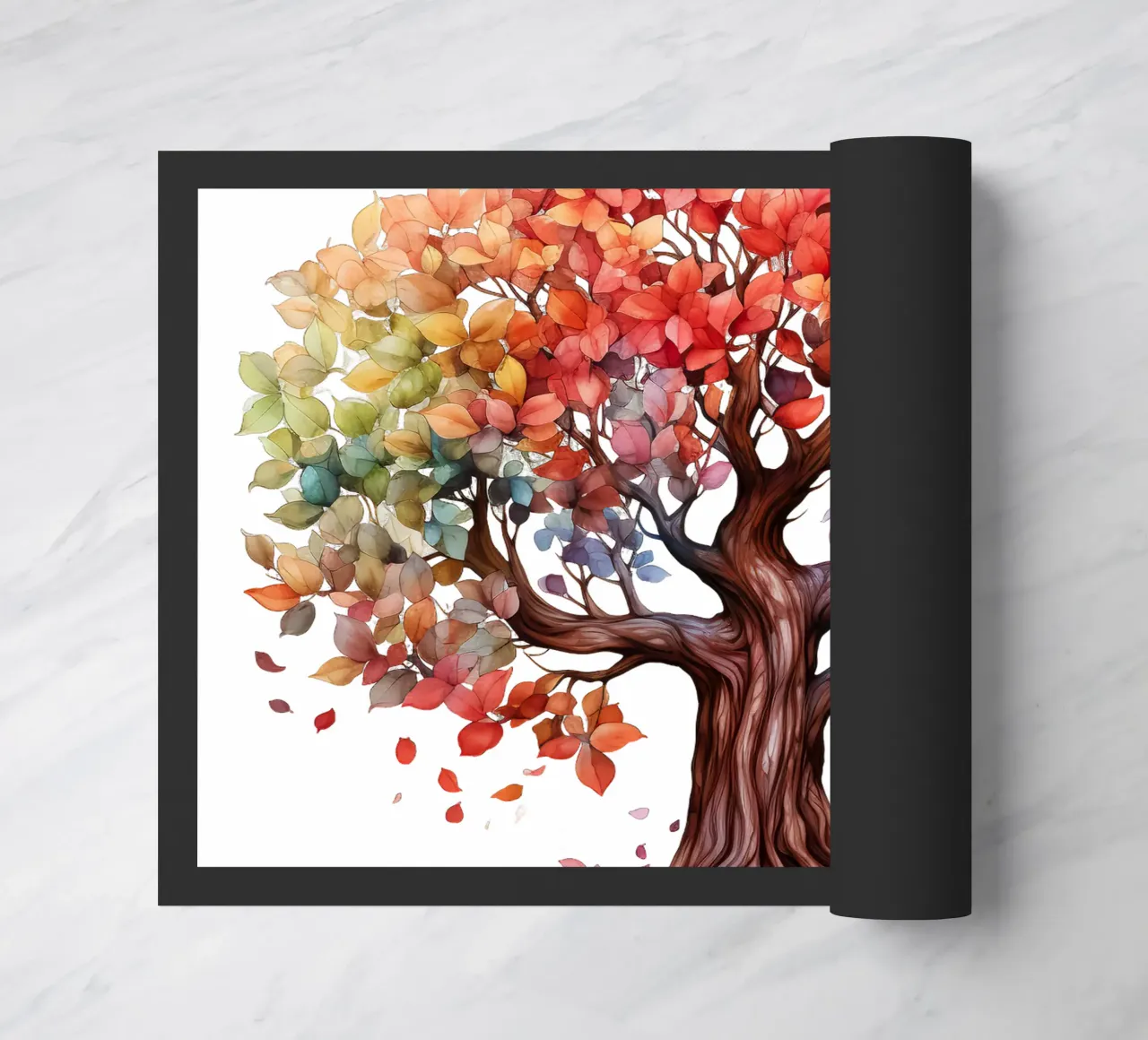 Albero della vita colorato zerbino da Spiritual Touch