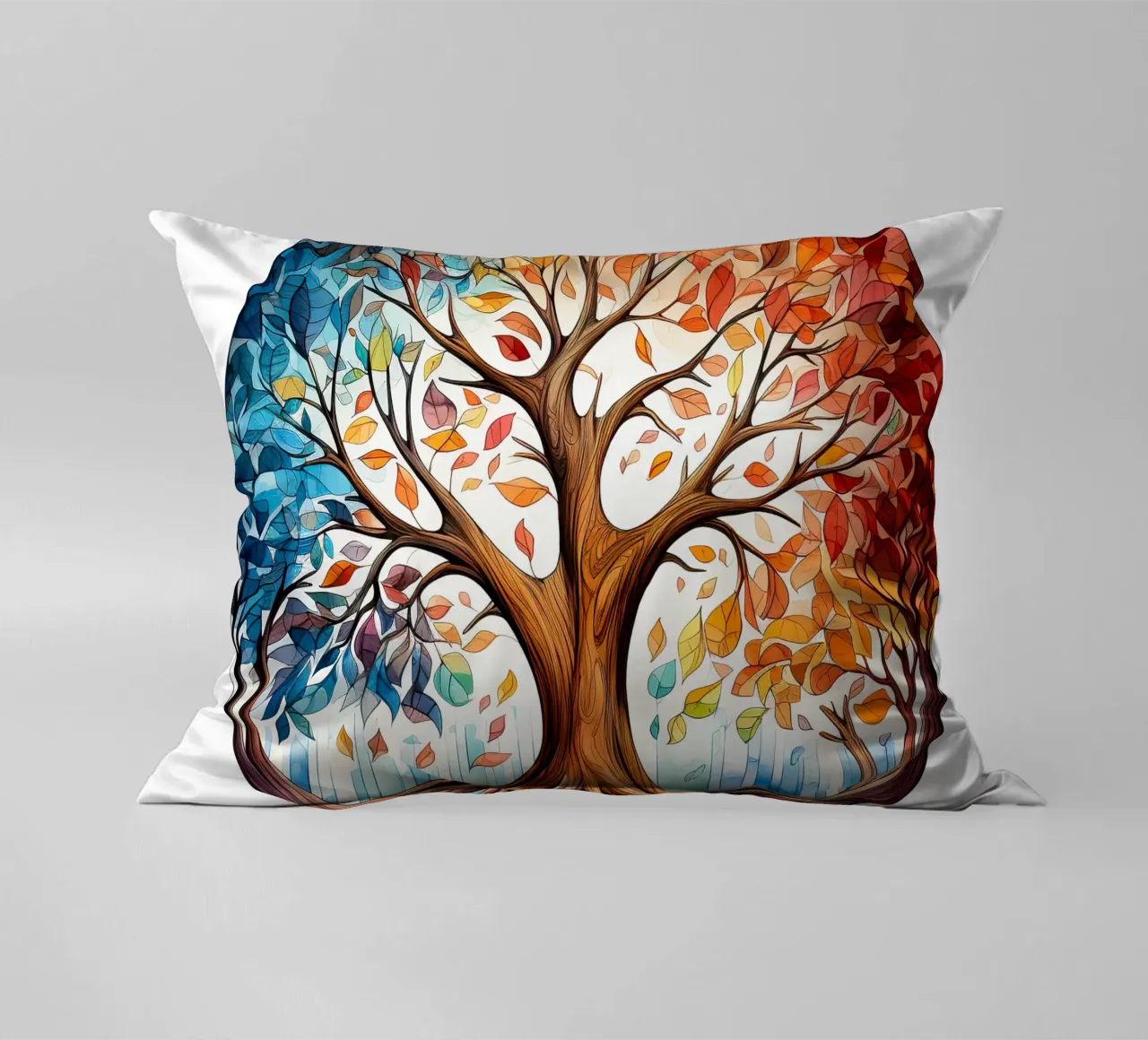 Albero della vita colorato cuscino da Spiritual Touch