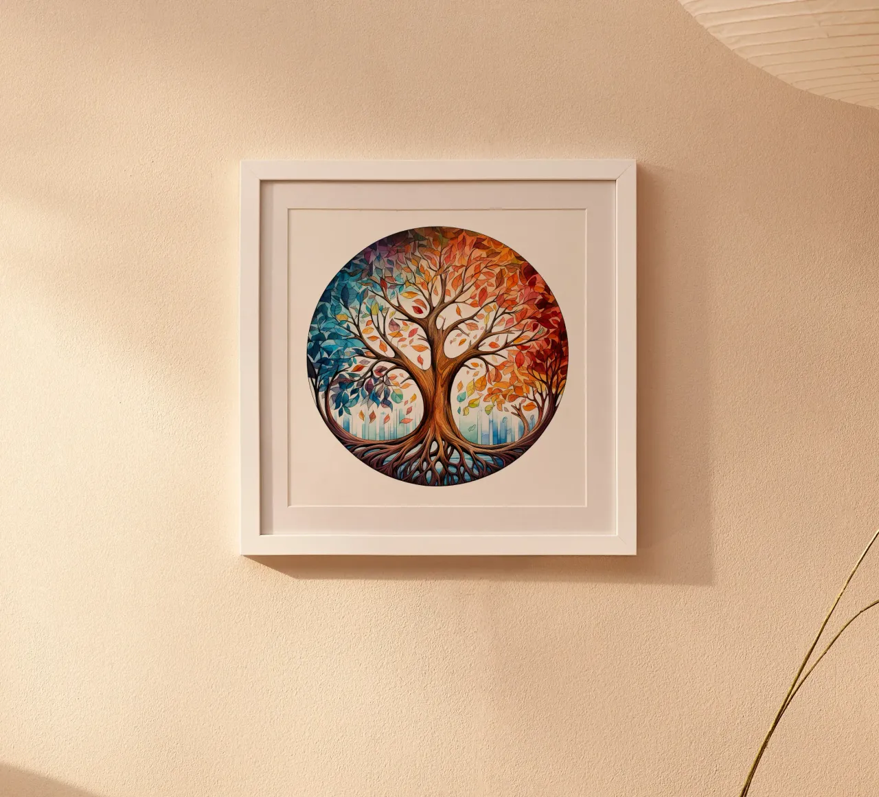 Albero della vita colorato poster da Spiritual Touch