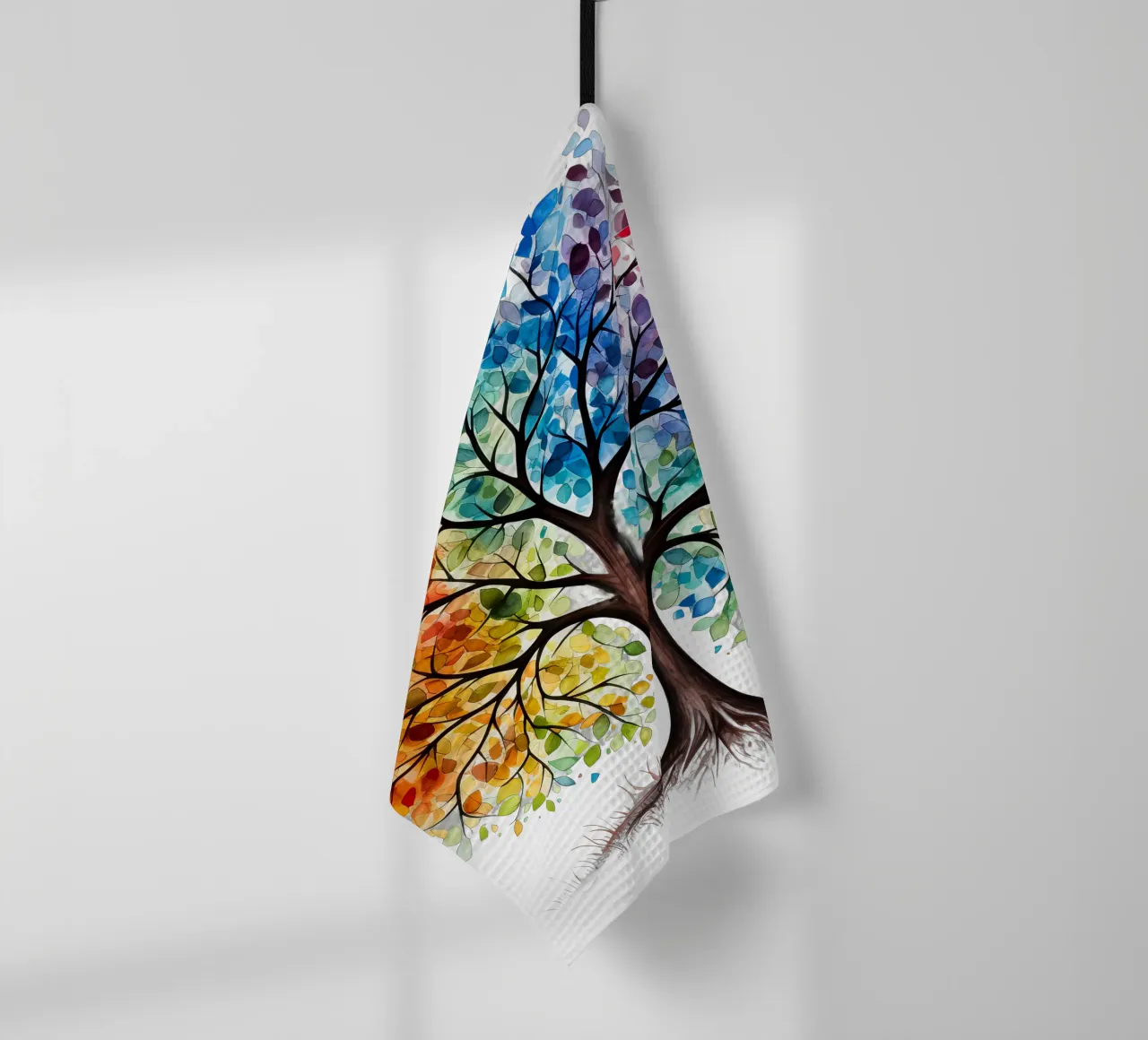 Albero della vita colorato canovaccio da cucina da Spiritual Touch
