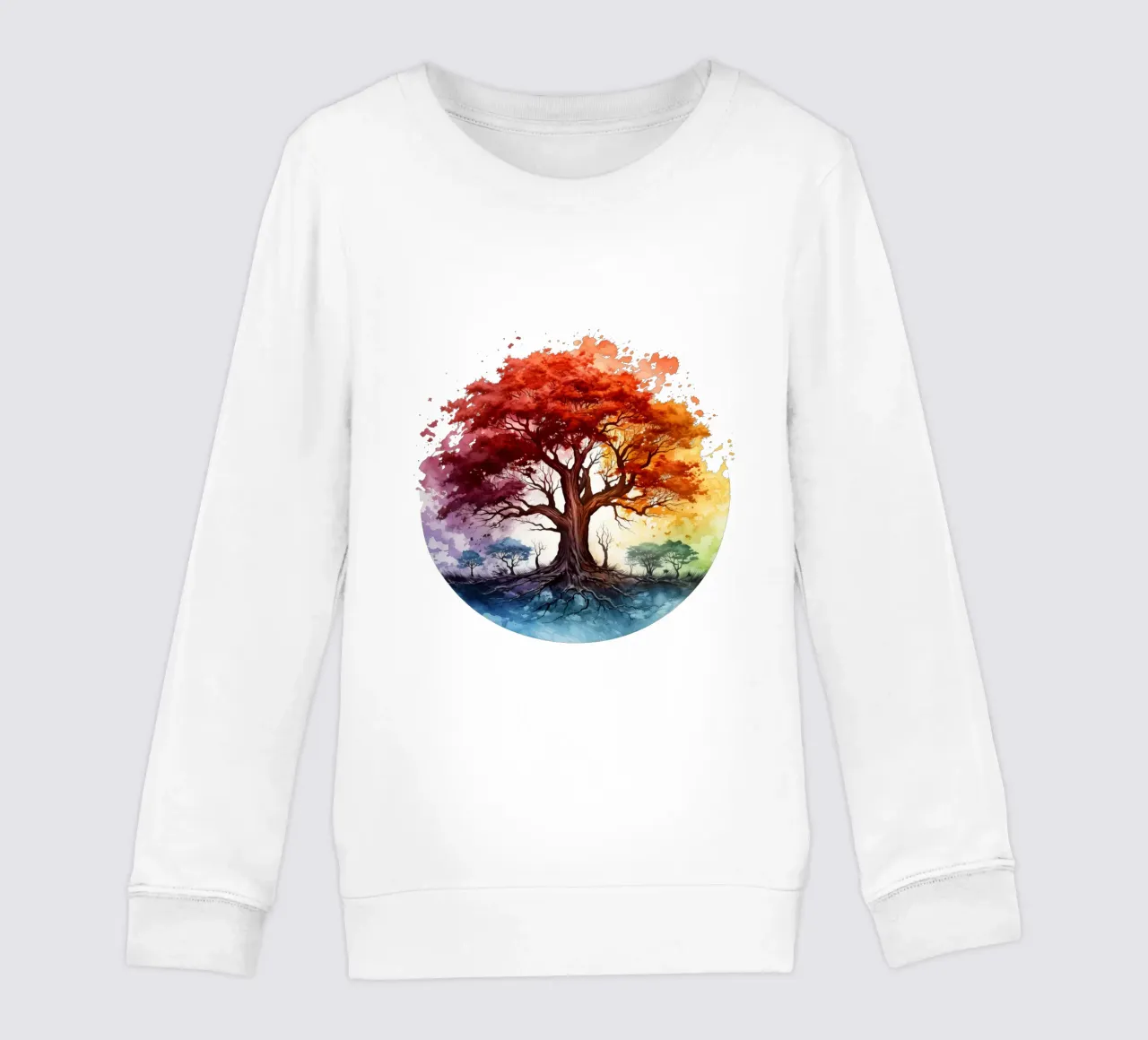 Albero della vita colorato felpa bambino da Spiritual Touch