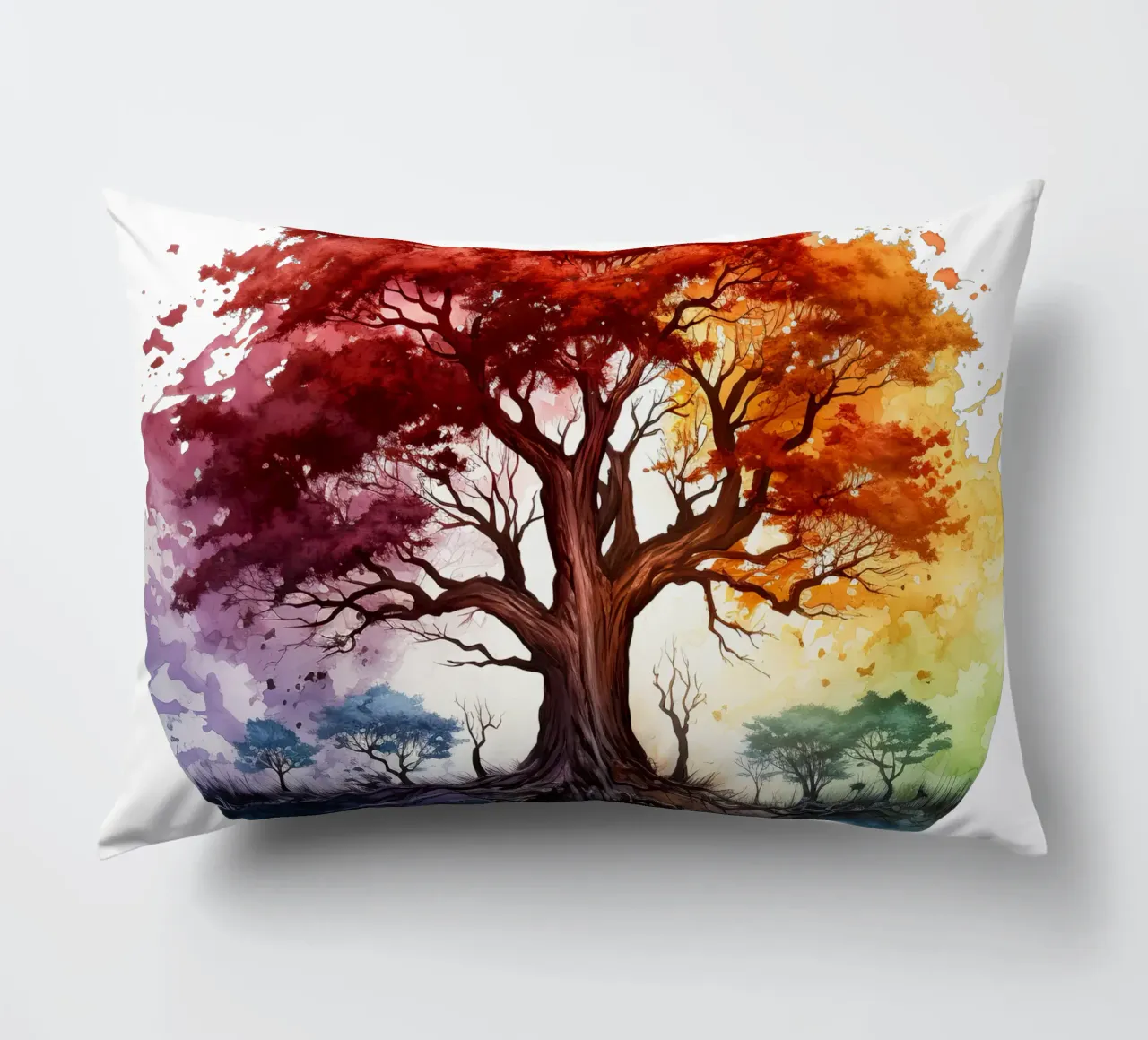 Albero della vita colorato cuscino da Spiritual Touch