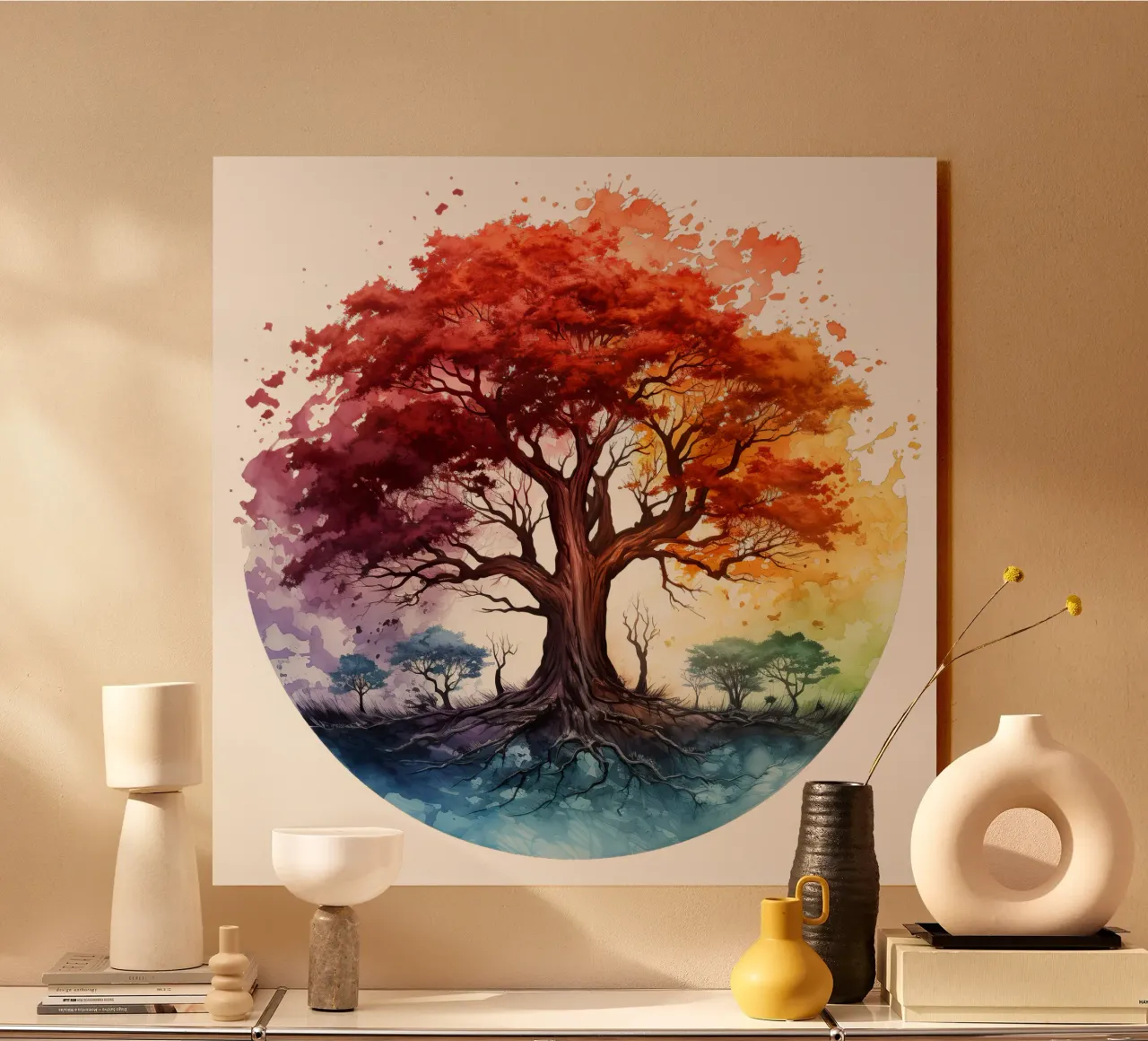 Albero della vita colorato plexiglass da Spiritual Touch