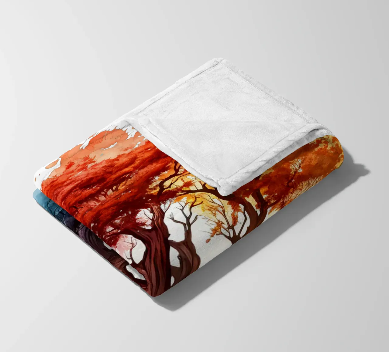 Albero della vita colorato coperta in pile da Spiritual Touch