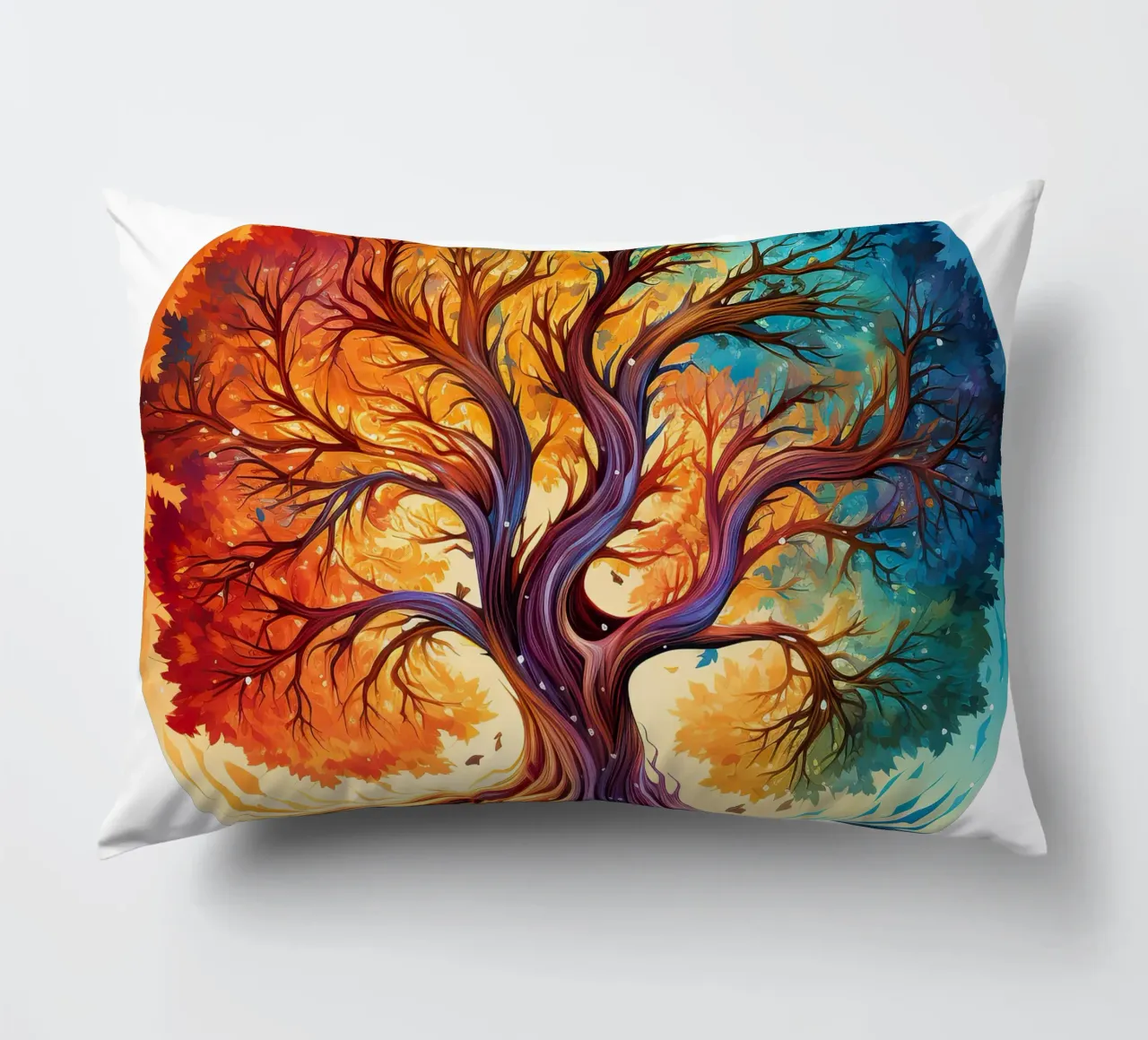 Albero della vita colorato cuscino da Spiritual Touch