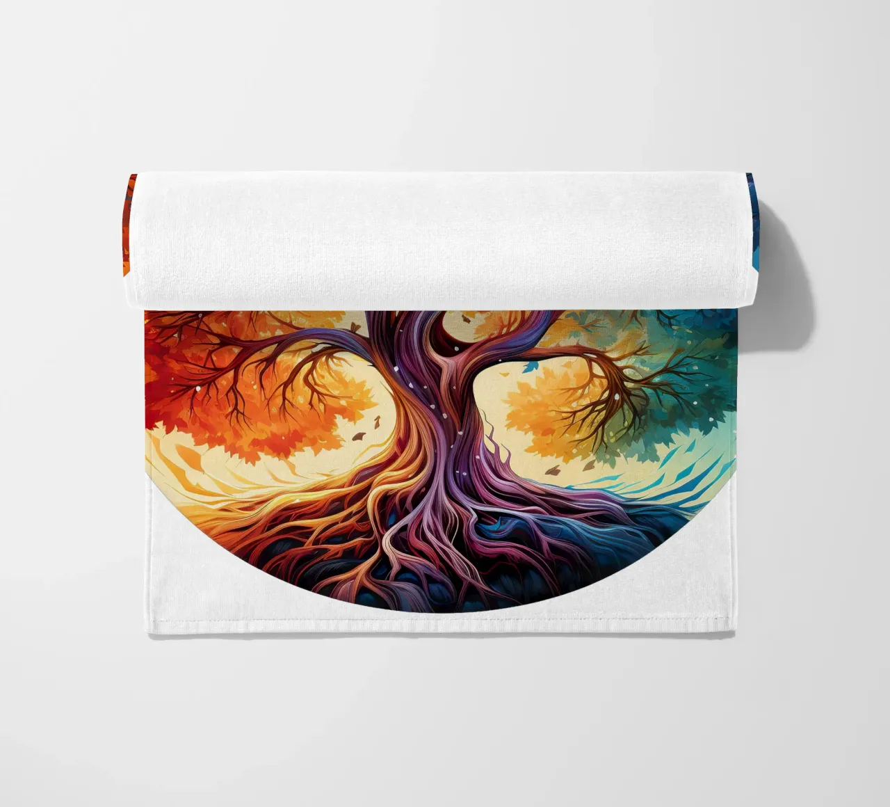 Albero della vita colorato telo mare da Spiritual Touch