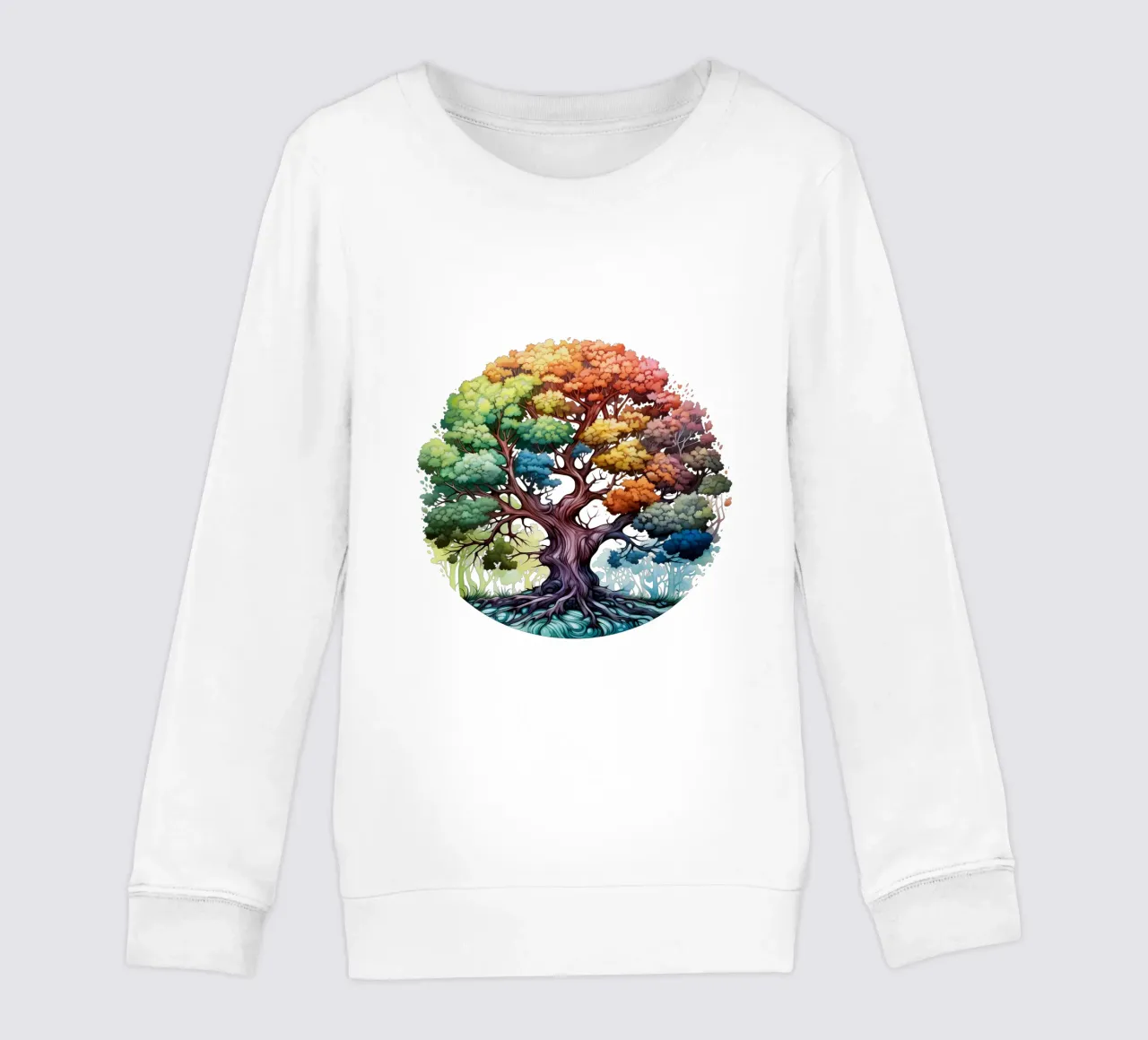 Albero della vita colorato felpa bambino da Spiritual Touch