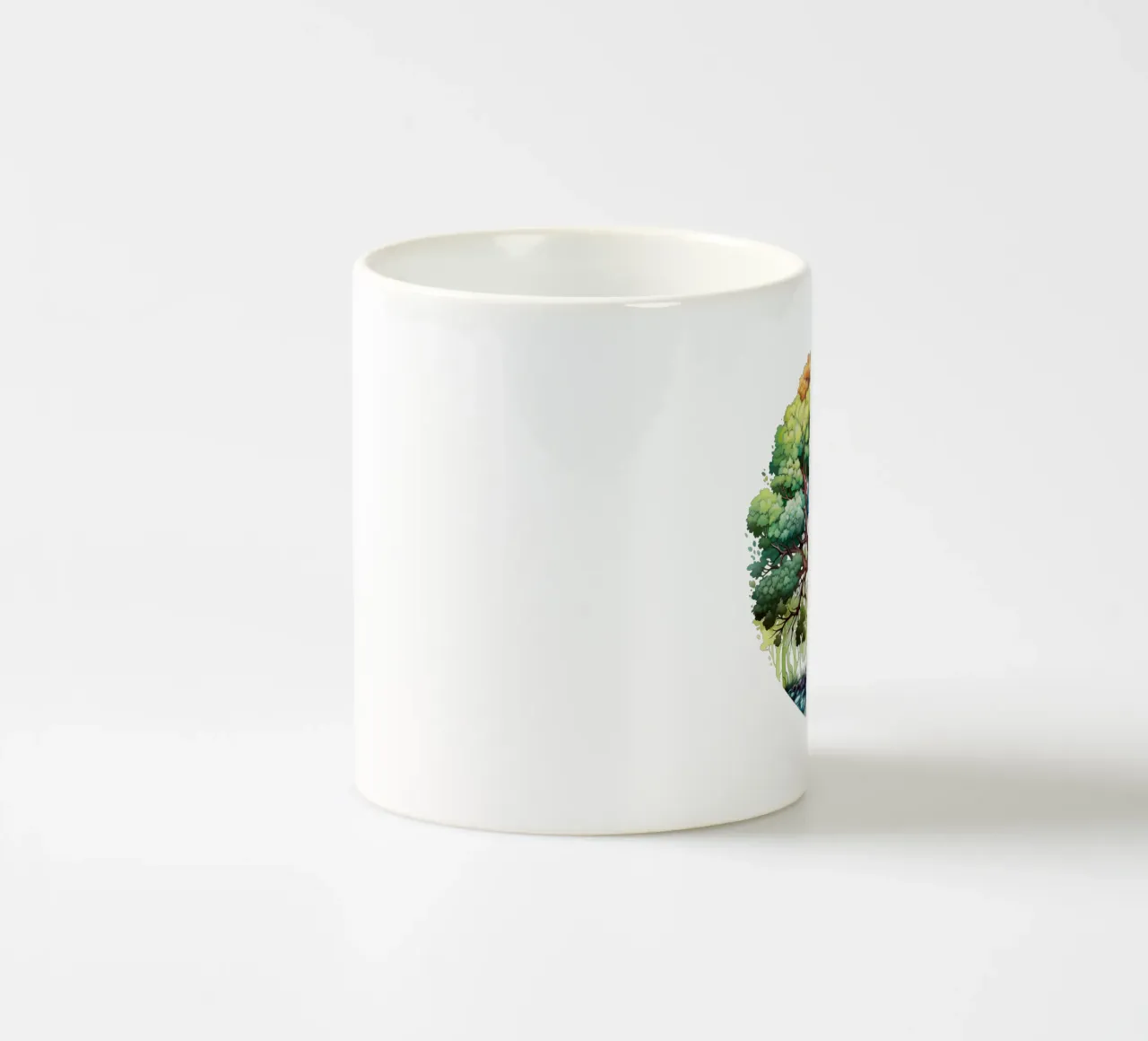 Albero della vita colorato tazza in ceramica da Spiritual Touch