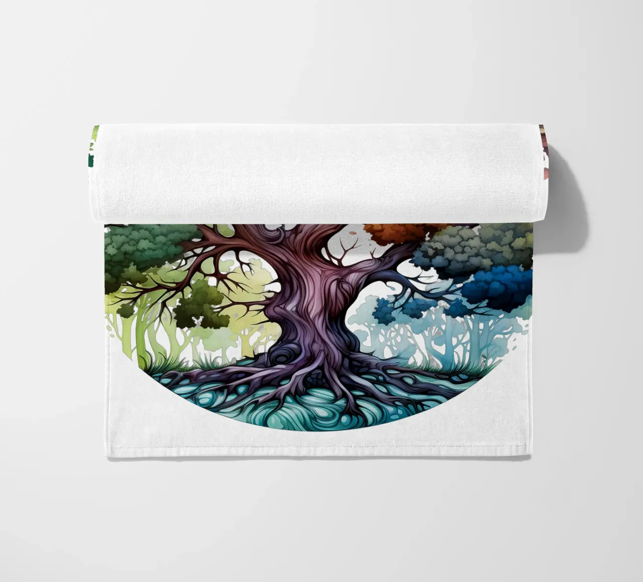 Albero della vita colorato telo mare da Spiritual Touch