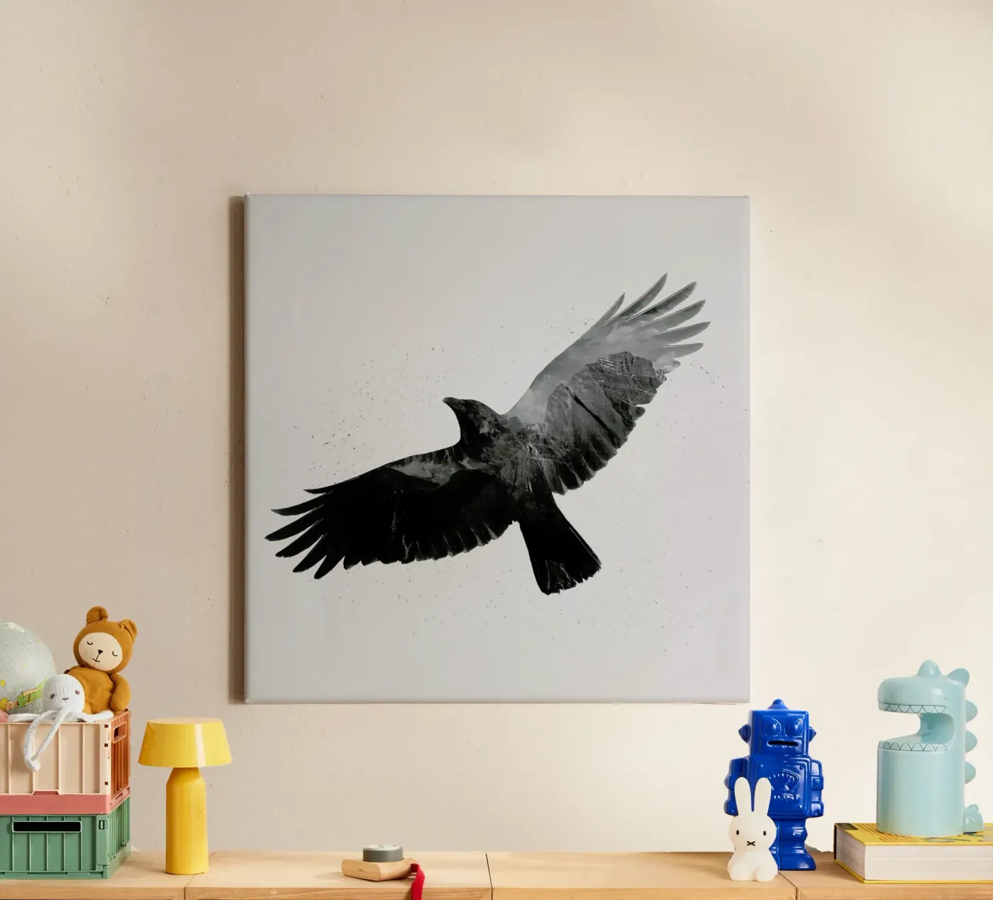 High canvas van Chris Wharton