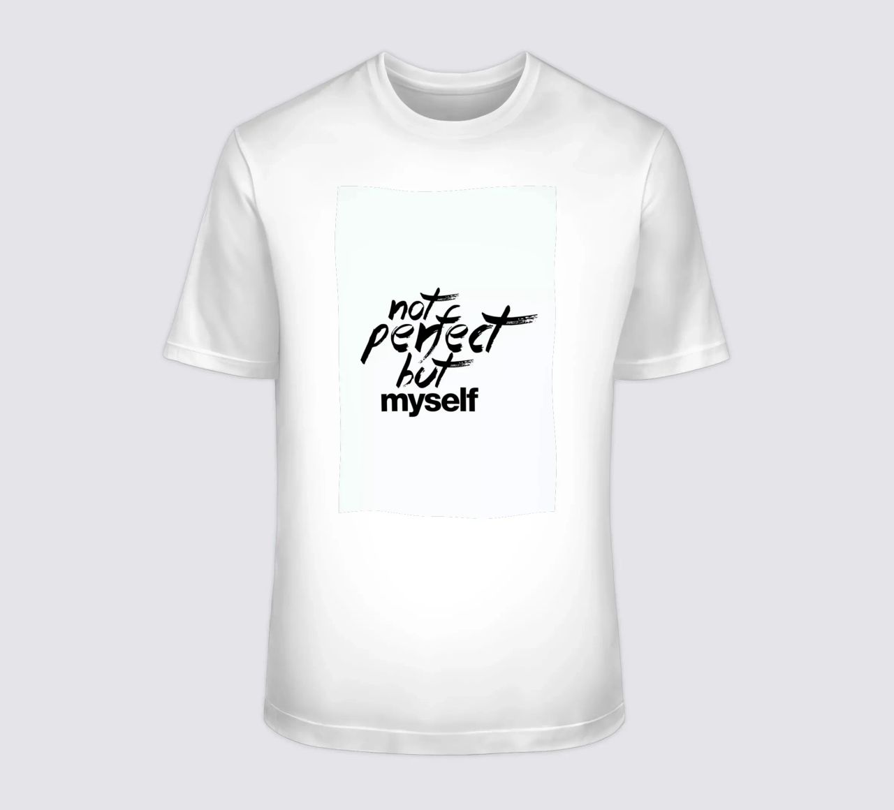Not Perfect but myself T-Shirt von FUNKE Lifestyle GmbH