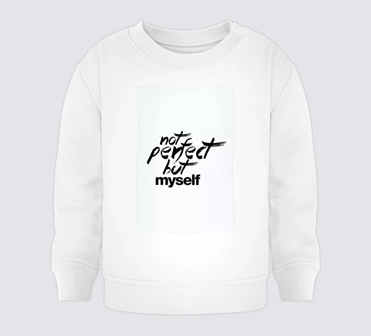 Not Perfect but myself felpa neonato da FUNKE Lifestyle GmbH