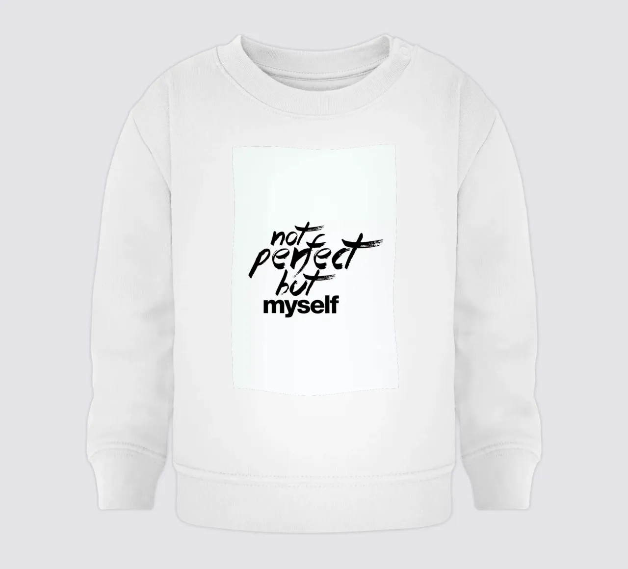 Not Perfect but myself felpa neonato da FUNKE Lifestyle GmbH