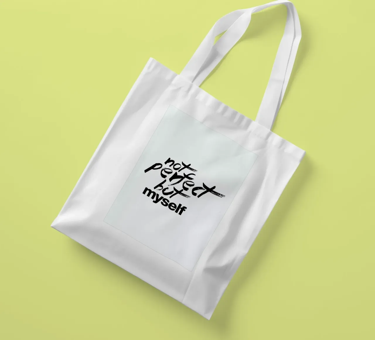Not Perfect but myself borsa in juta da FUNKE Lifestyle GmbH