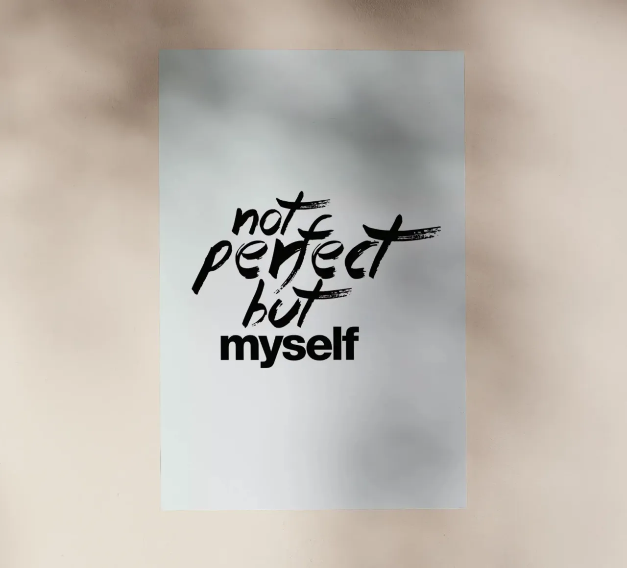 Not Perfect but myself lámina retroiluminada de FUNKE Lifestyle GmbH