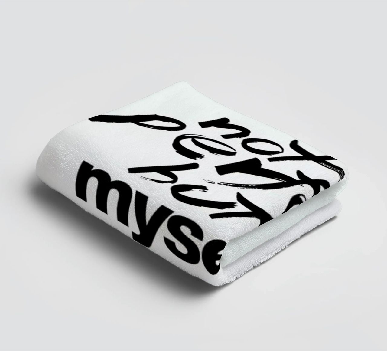Not Perfect but myself Handtuch von FUNKE Lifestyle GmbH