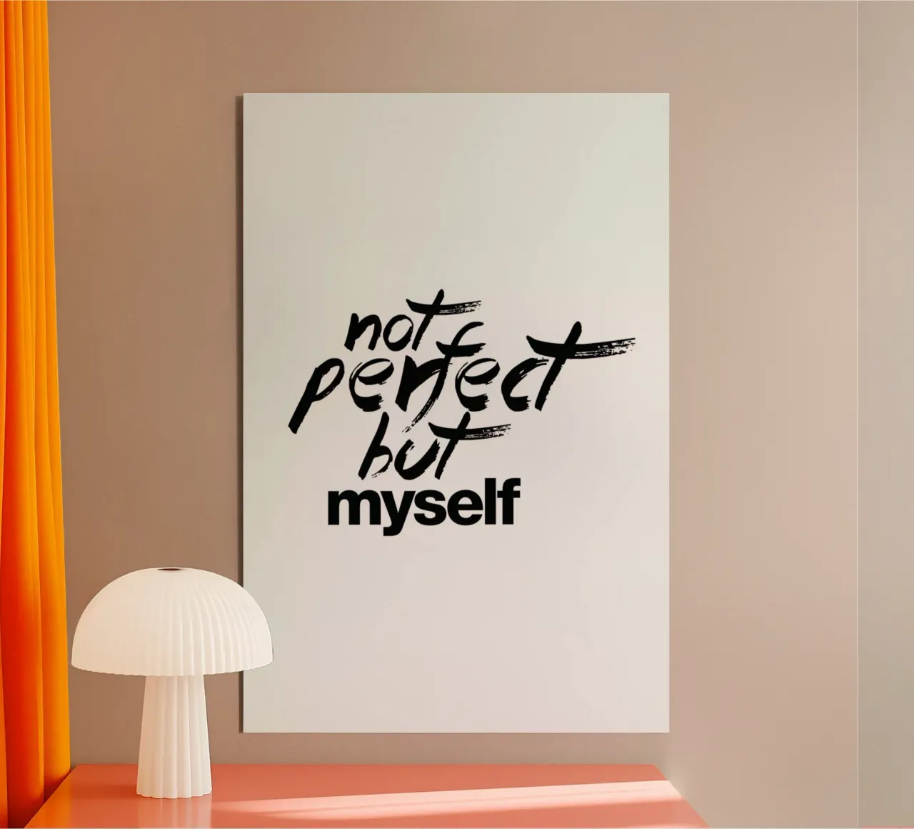 Not Perfect but myself alluminio dibond da FUNKE Lifestyle GmbH