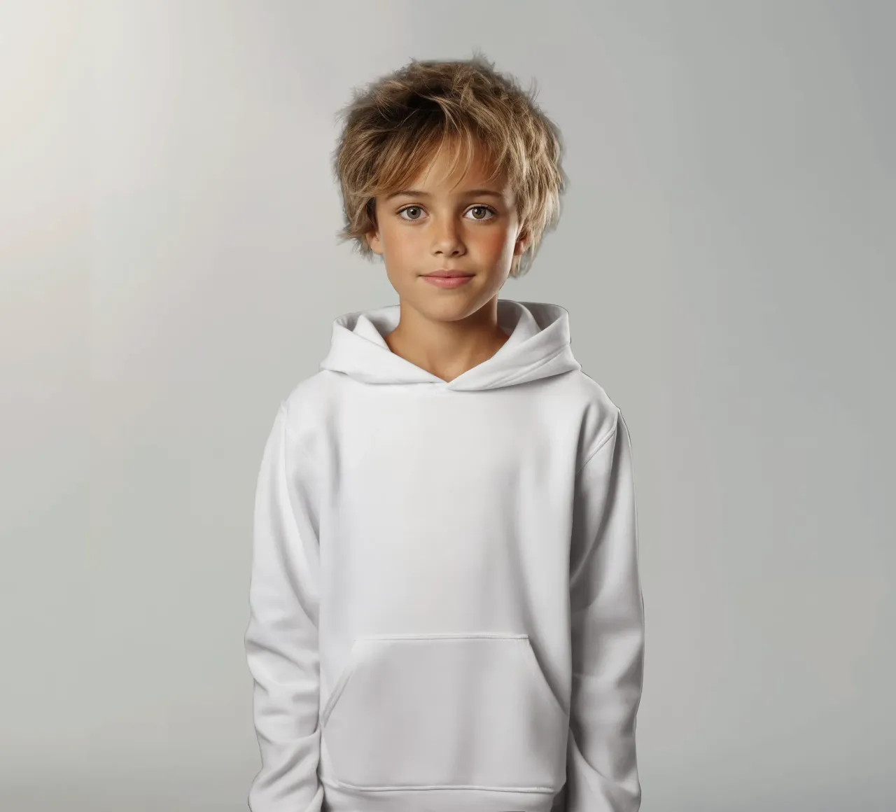 Albero della vita in bianco e nero felpa bambino con cappuccio da Spiritual Touch