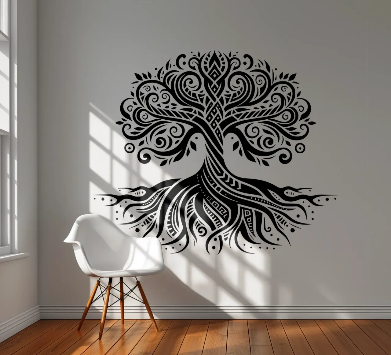 Black & White Tree of Life photo wallpaper by Spiritual Touch