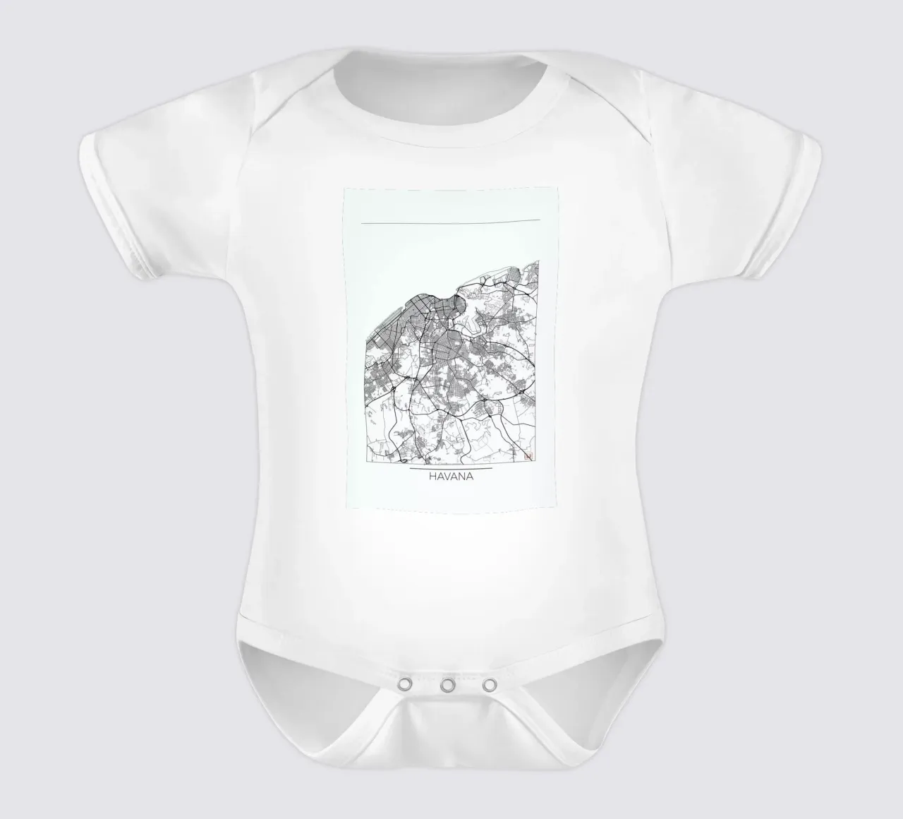 Havana Minimal body neonato maniche corte da Hubert Roguski