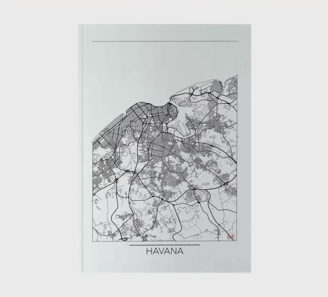 Havana Minimal notebook by Hubert Roguski