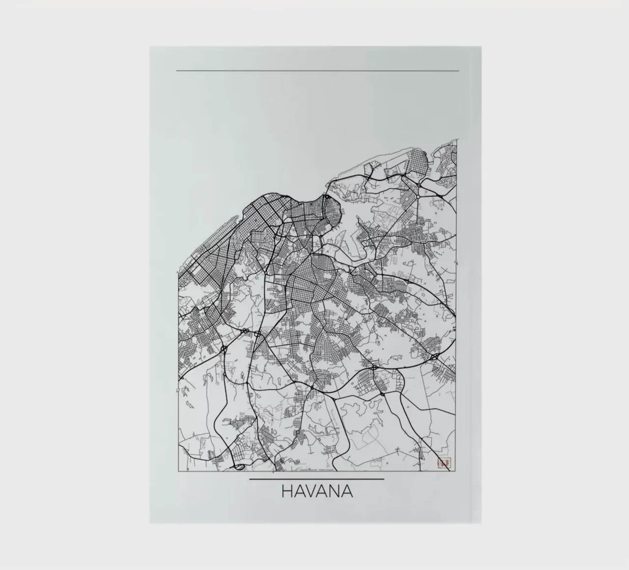 Havana Minimal notebook by Hubert Roguski