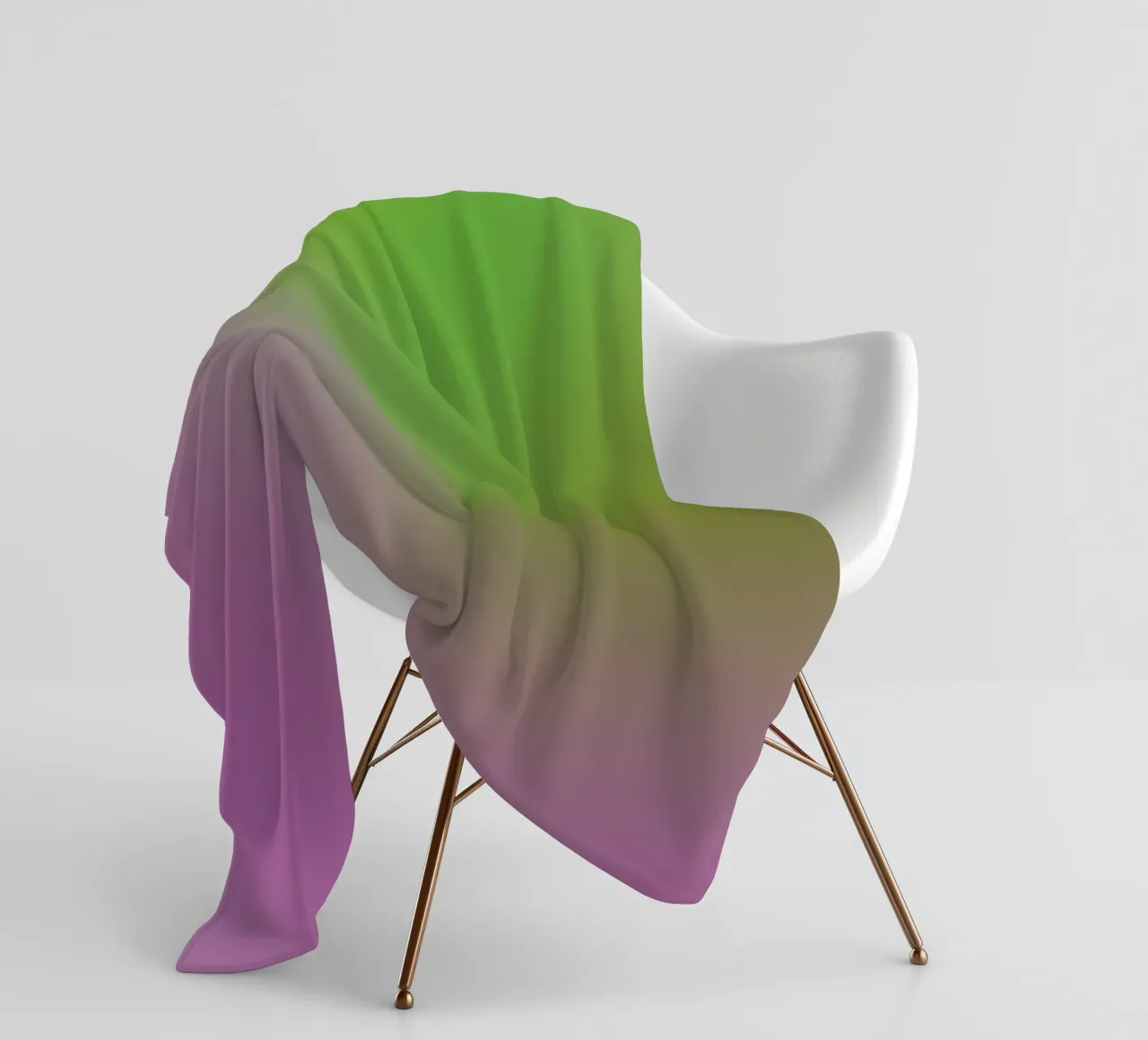 Colourfull one coperta in pile da Jonas Klein