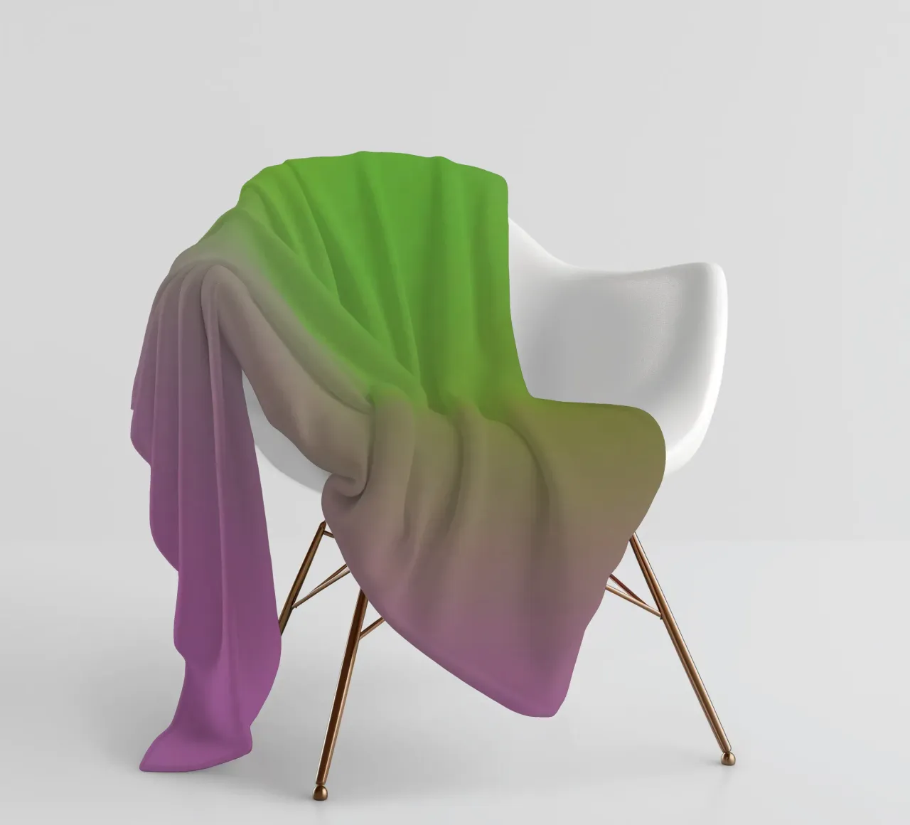 Colourfull one coperta in pile da Jonas Klein
