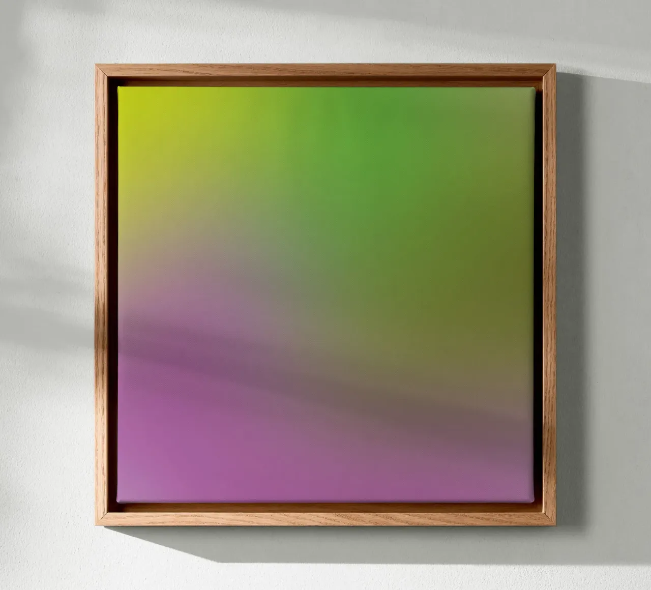 Colourfull one tela con Cornice a cassetta da Jonas Klein