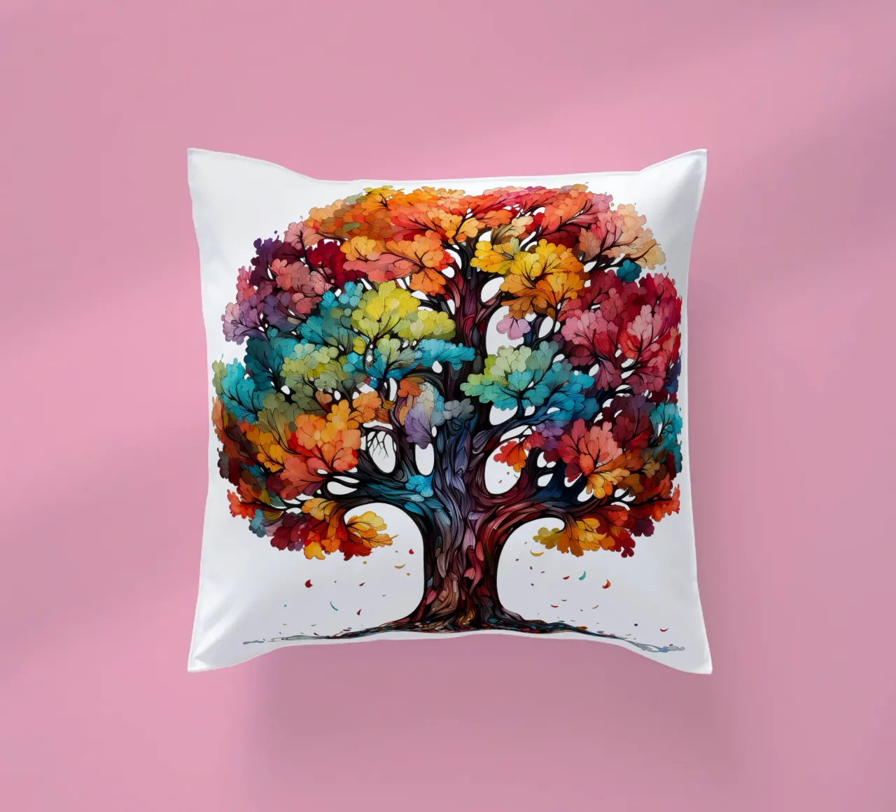 Albero della vita colorato cuscino da Spiritual Touch