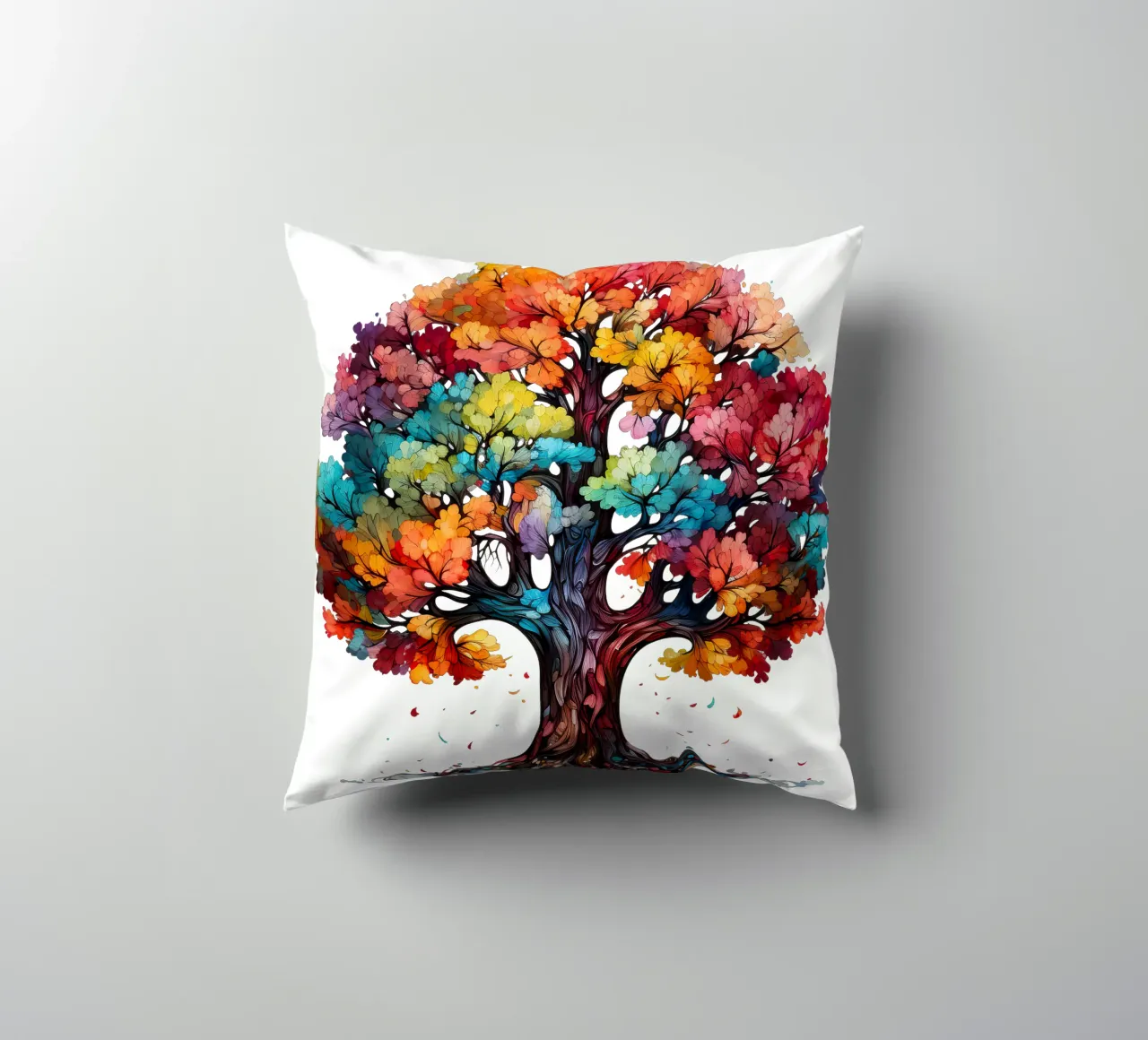 Albero della vita colorato cuscino da Spiritual Touch