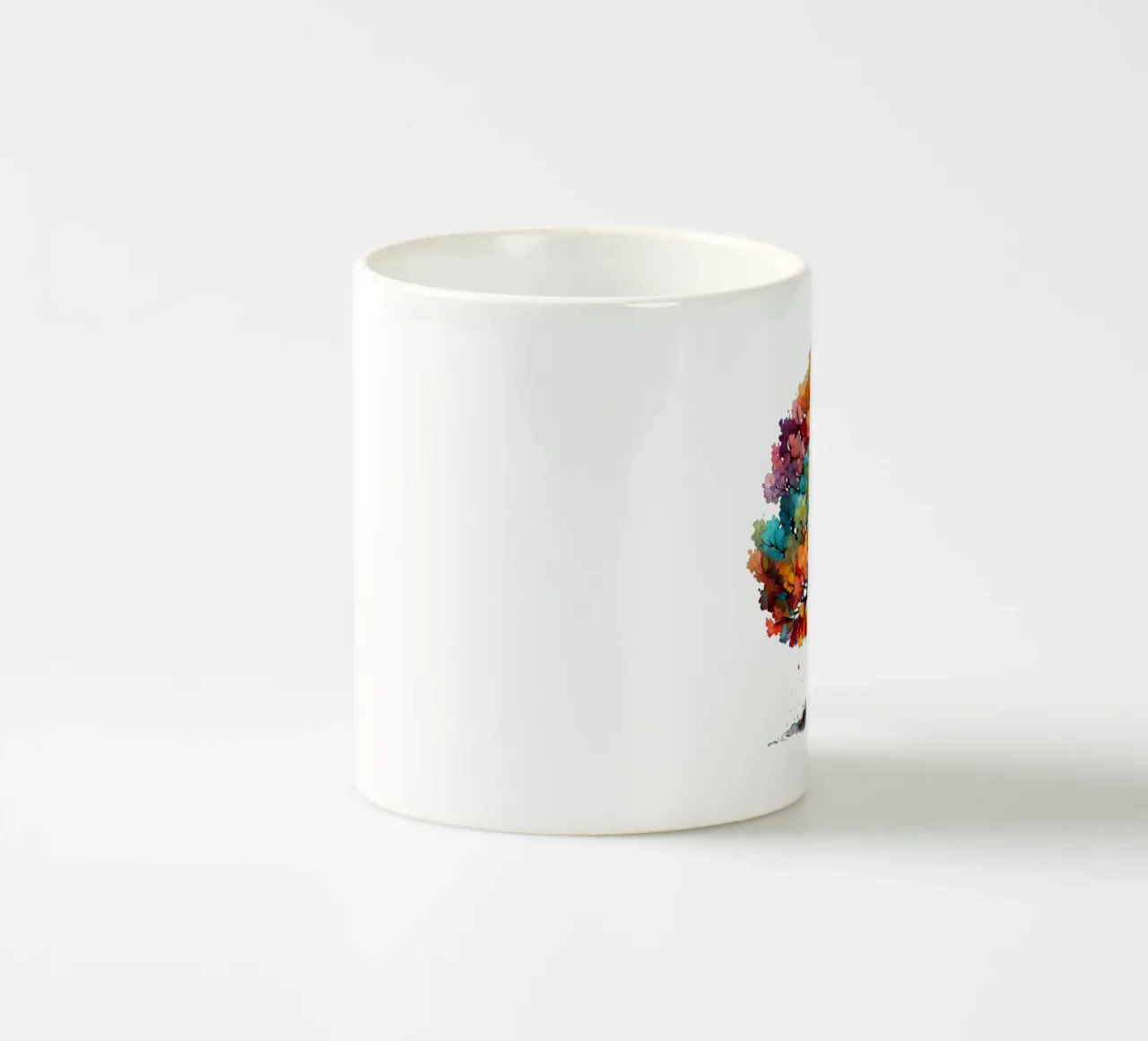 Albero della vita colorato tazza in ceramica da Spiritual Touch