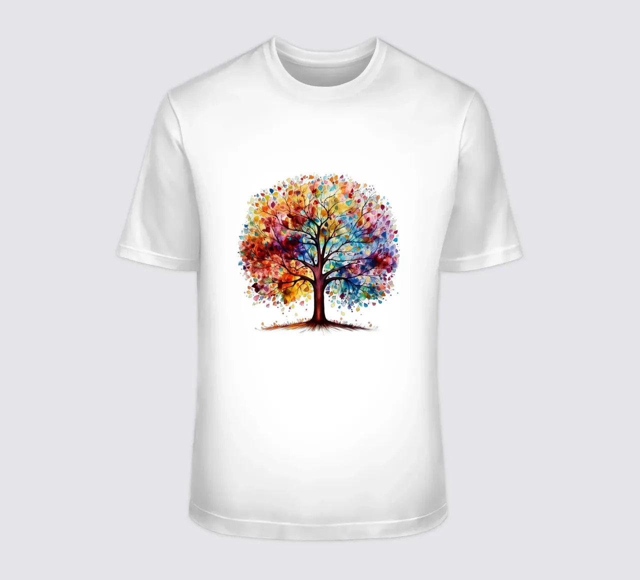 Albero della vita colorato t-shirt da Spiritual Touch