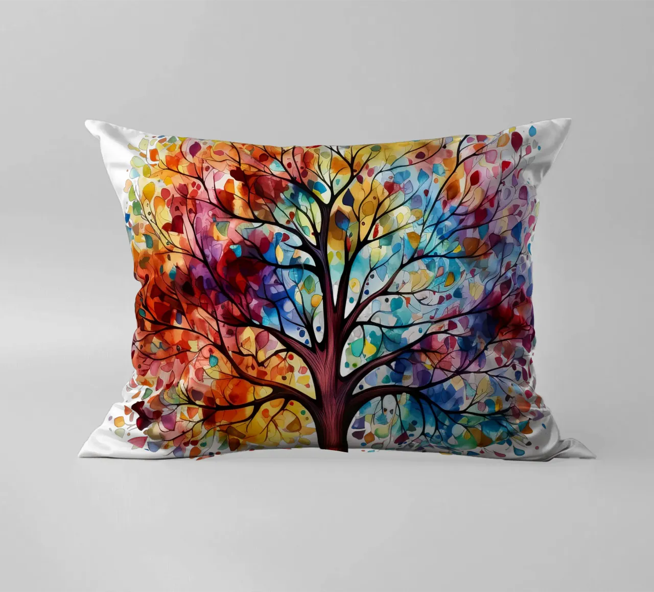 Albero della vita colorato cuscino da Spiritual Touch