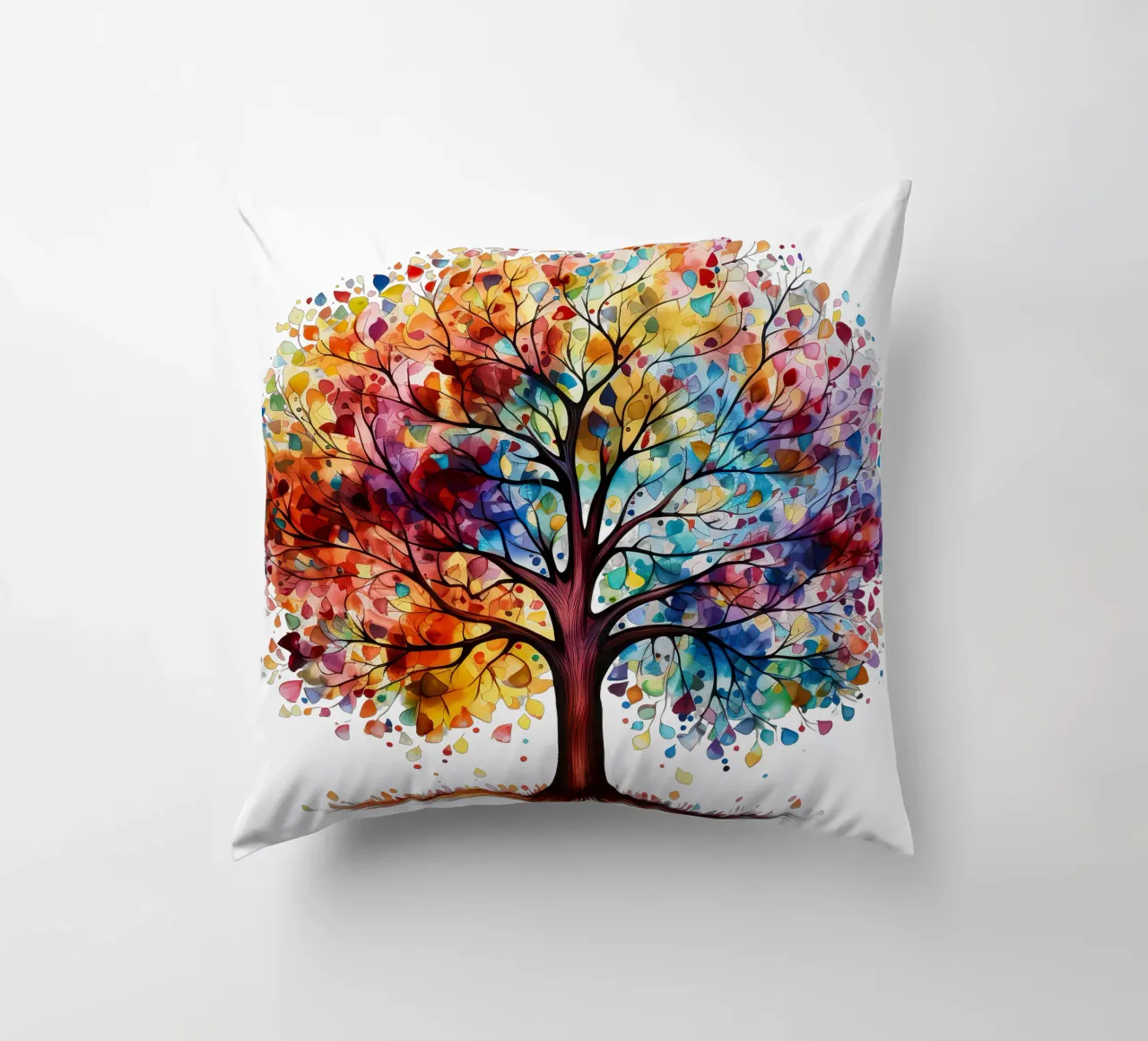 Albero della vita colorato cuscino da Spiritual Touch
