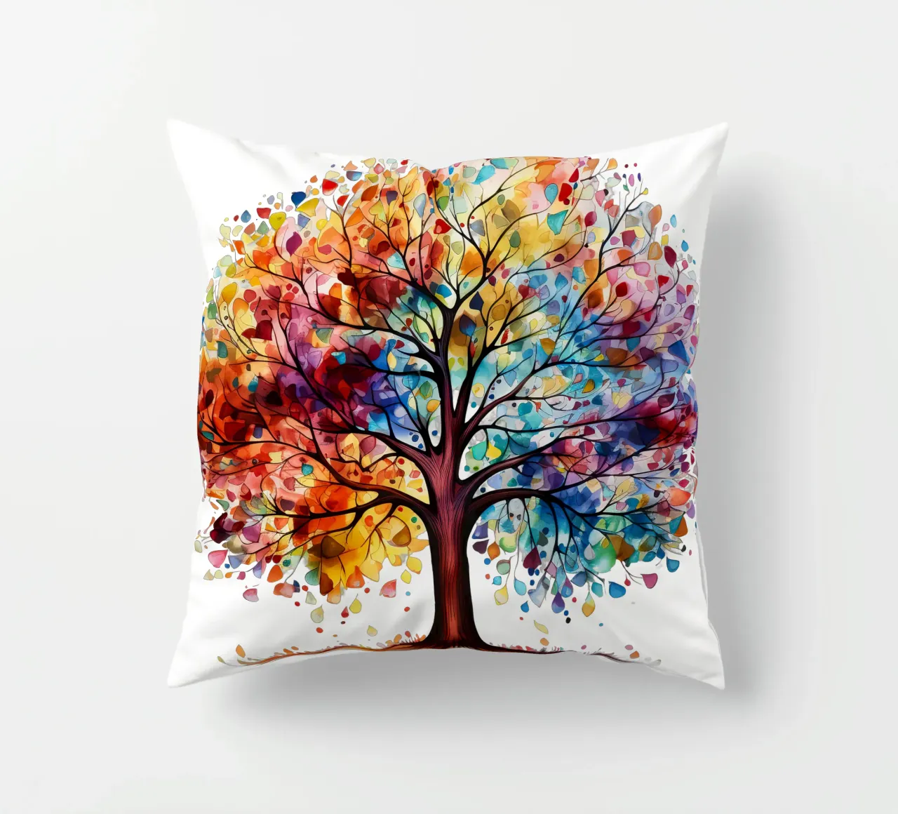 Albero della vita colorato cuscino da Spiritual Touch