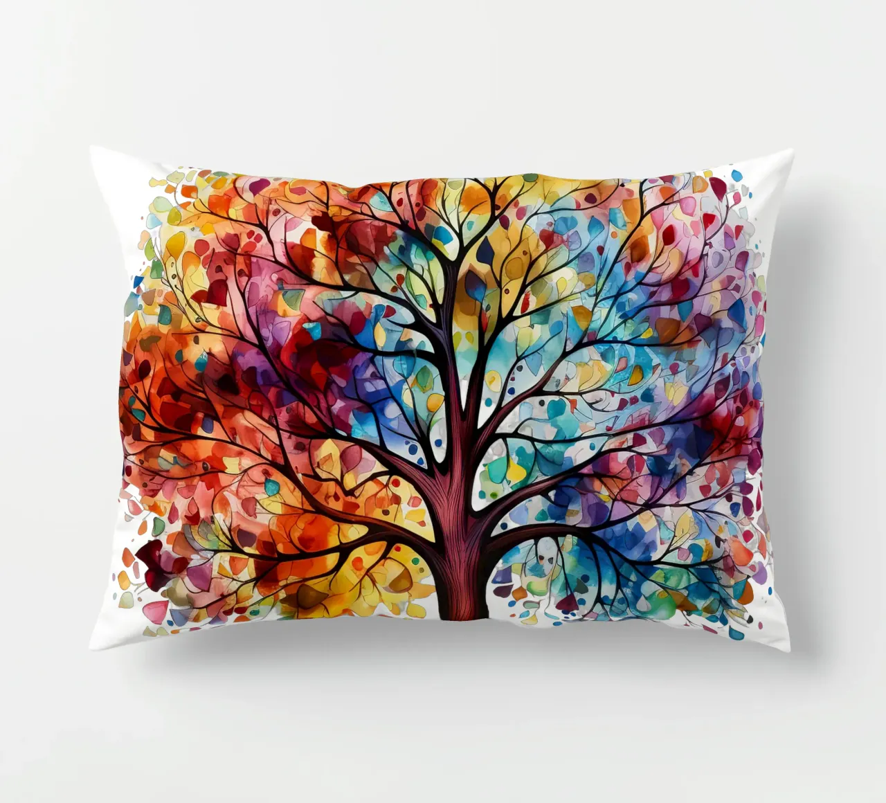 Albero della vita colorato cuscino da Spiritual Touch