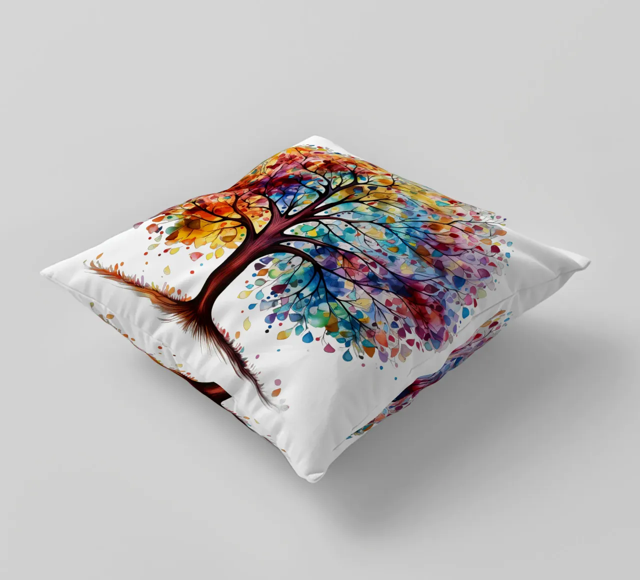 Albero della vita colorato cuscino da Spiritual Touch