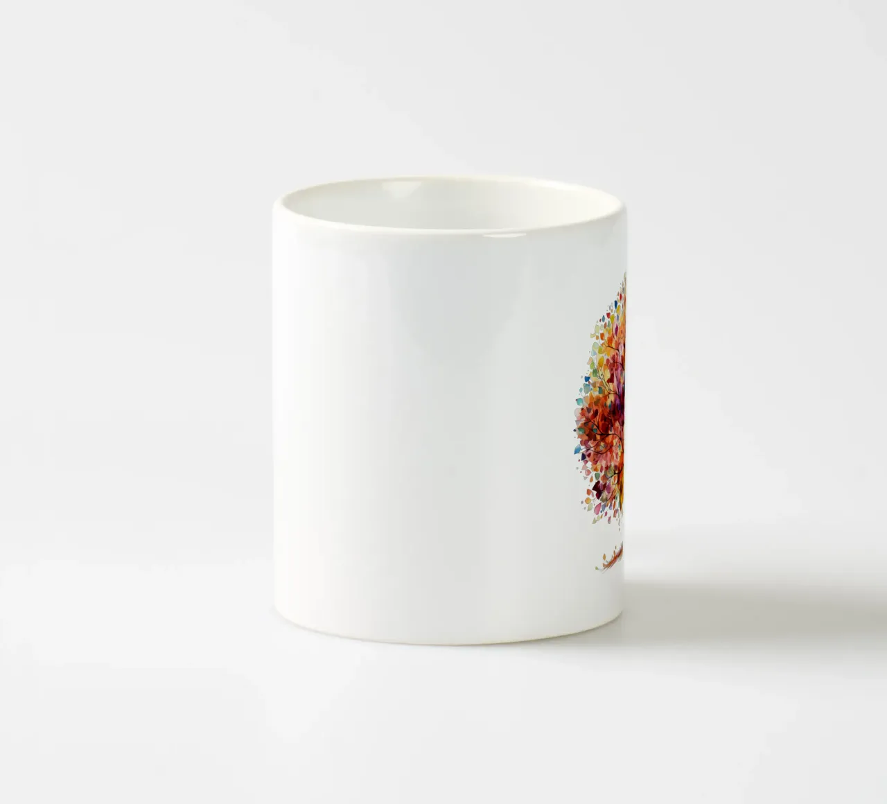 Albero della vita colorato tazza in ceramica da Spiritual Touch