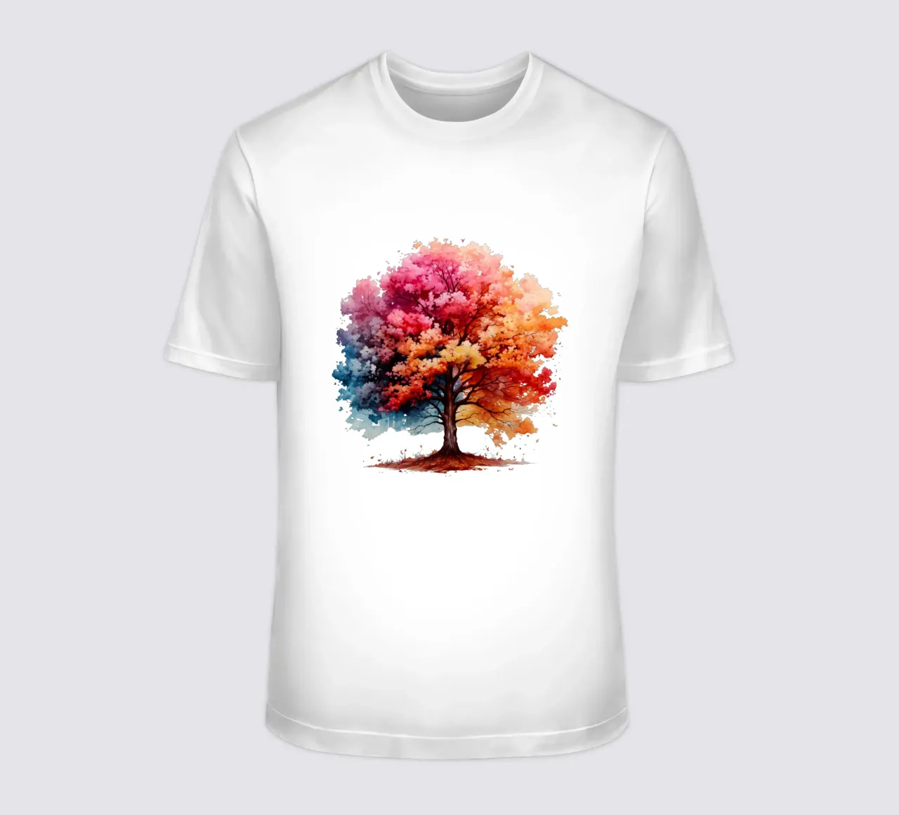 Albero della vita colorato t-shirt da Spiritual Touch
