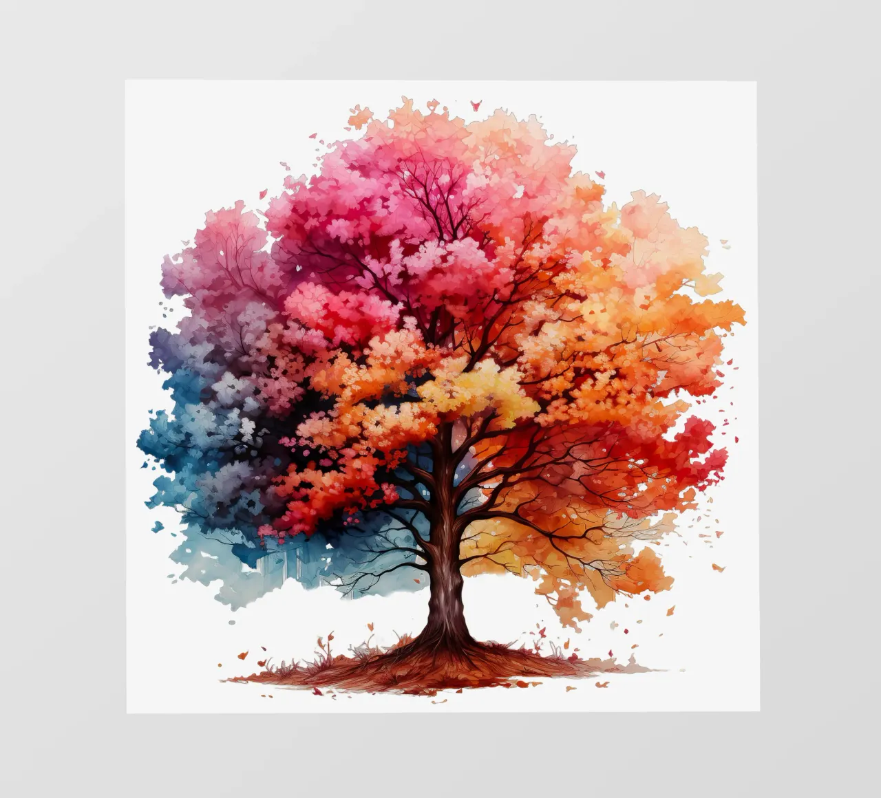 Albero della vita colorato telo in pvc da Spiritual Touch