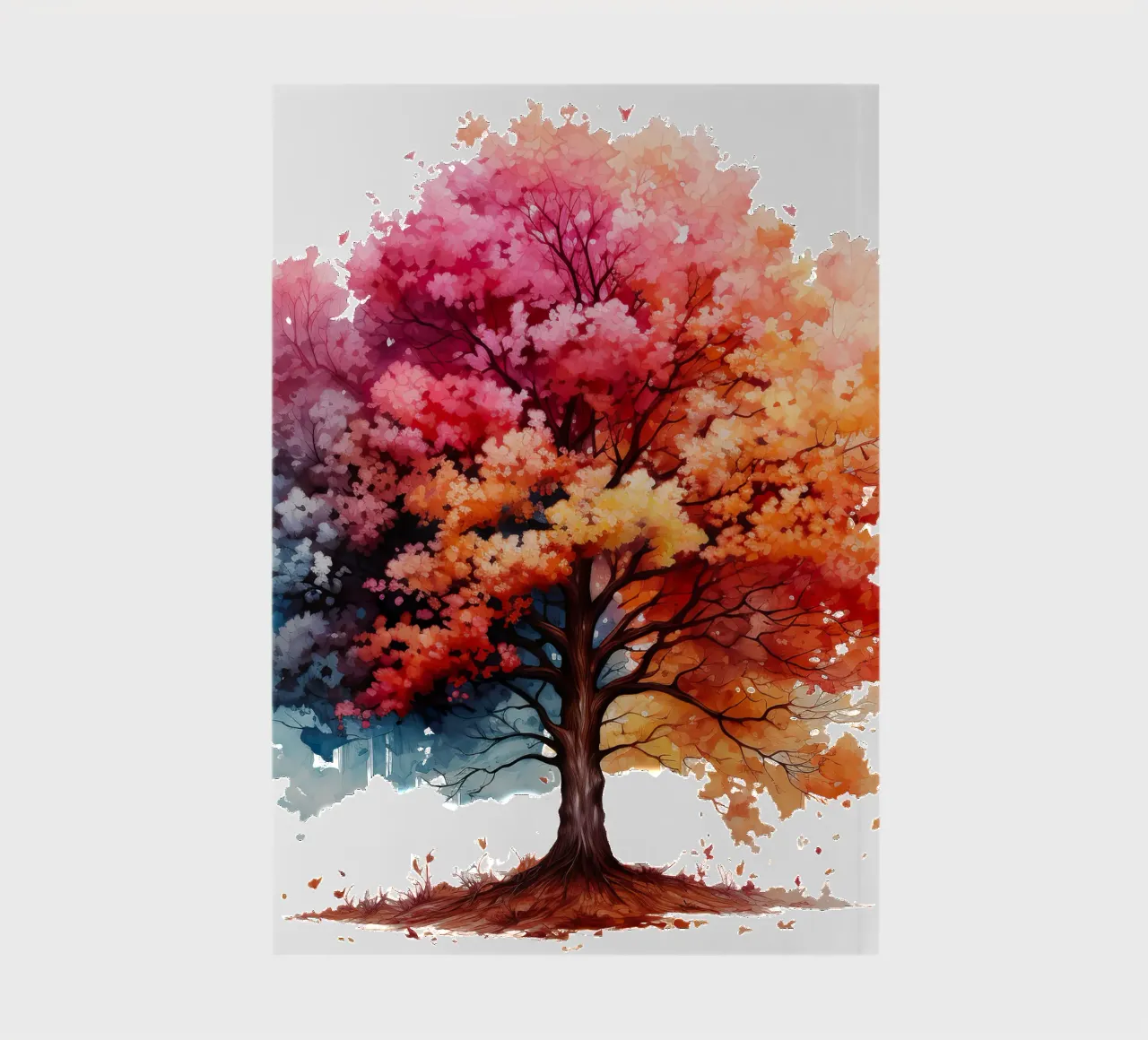 Colorful Tree of Life notebook by Spiritual Touch