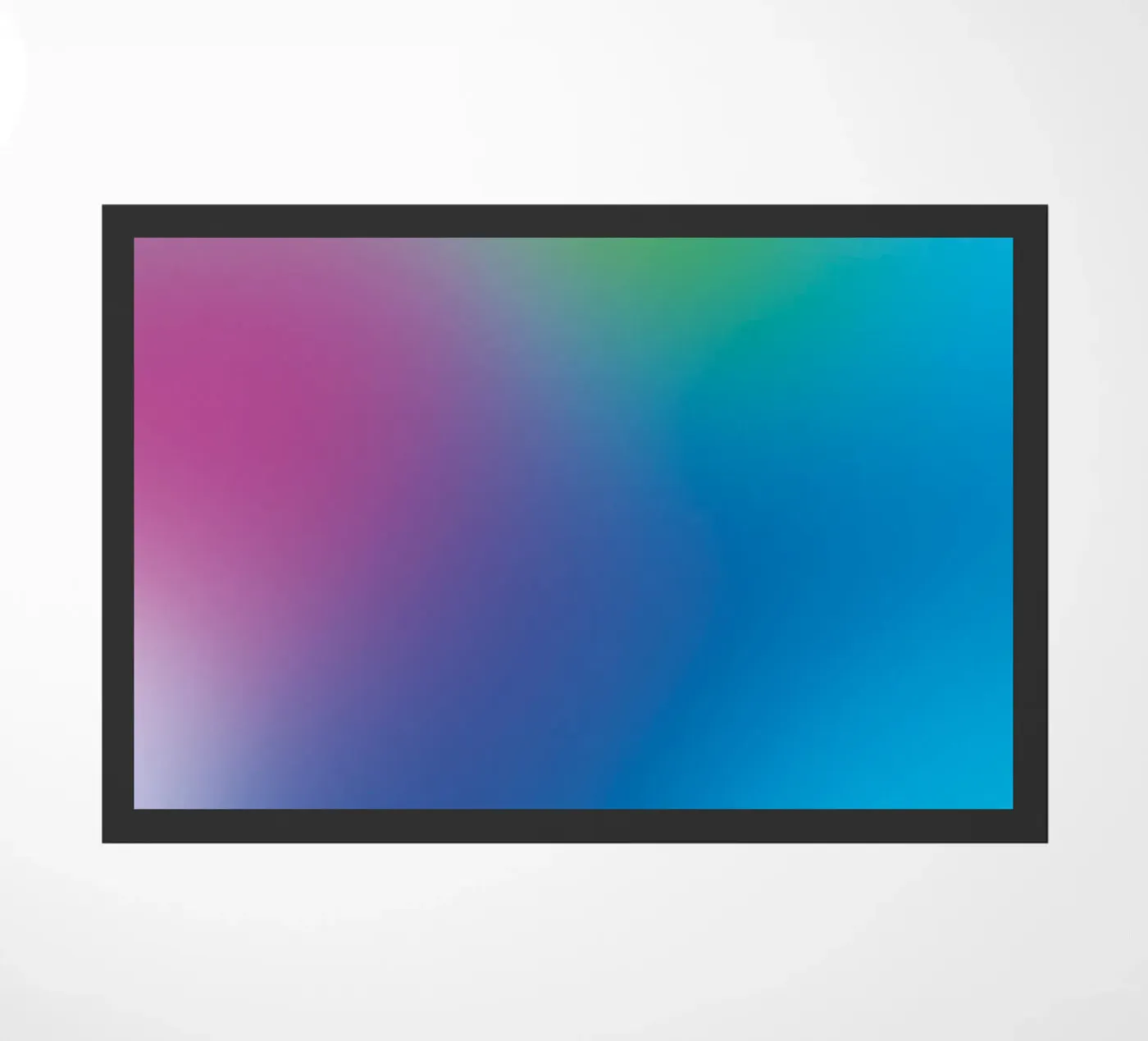 Colourfull four deurmat van Jonas Klein