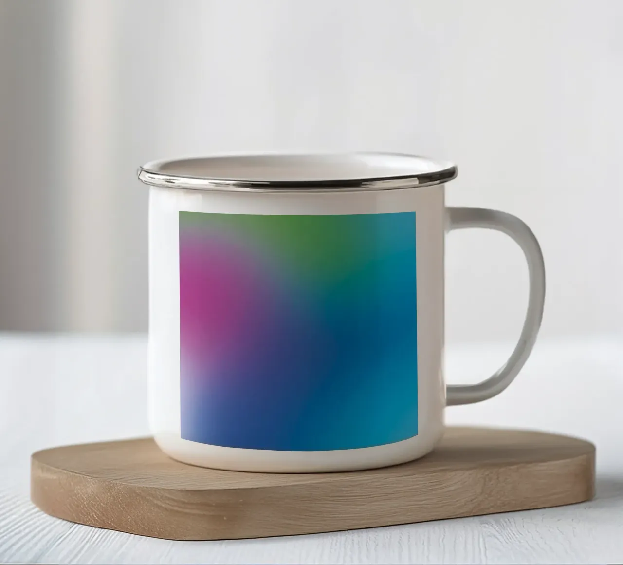 Colourfull four tazza in smalto da Jonas Klein