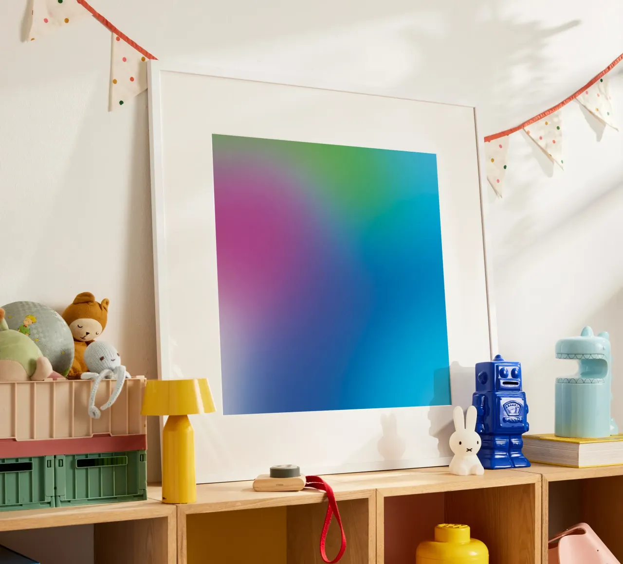 Colourfull four poster da Jonas Klein