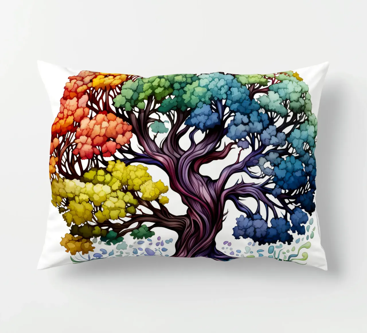 Albero della vita colorato cuscino da Spiritual Touch