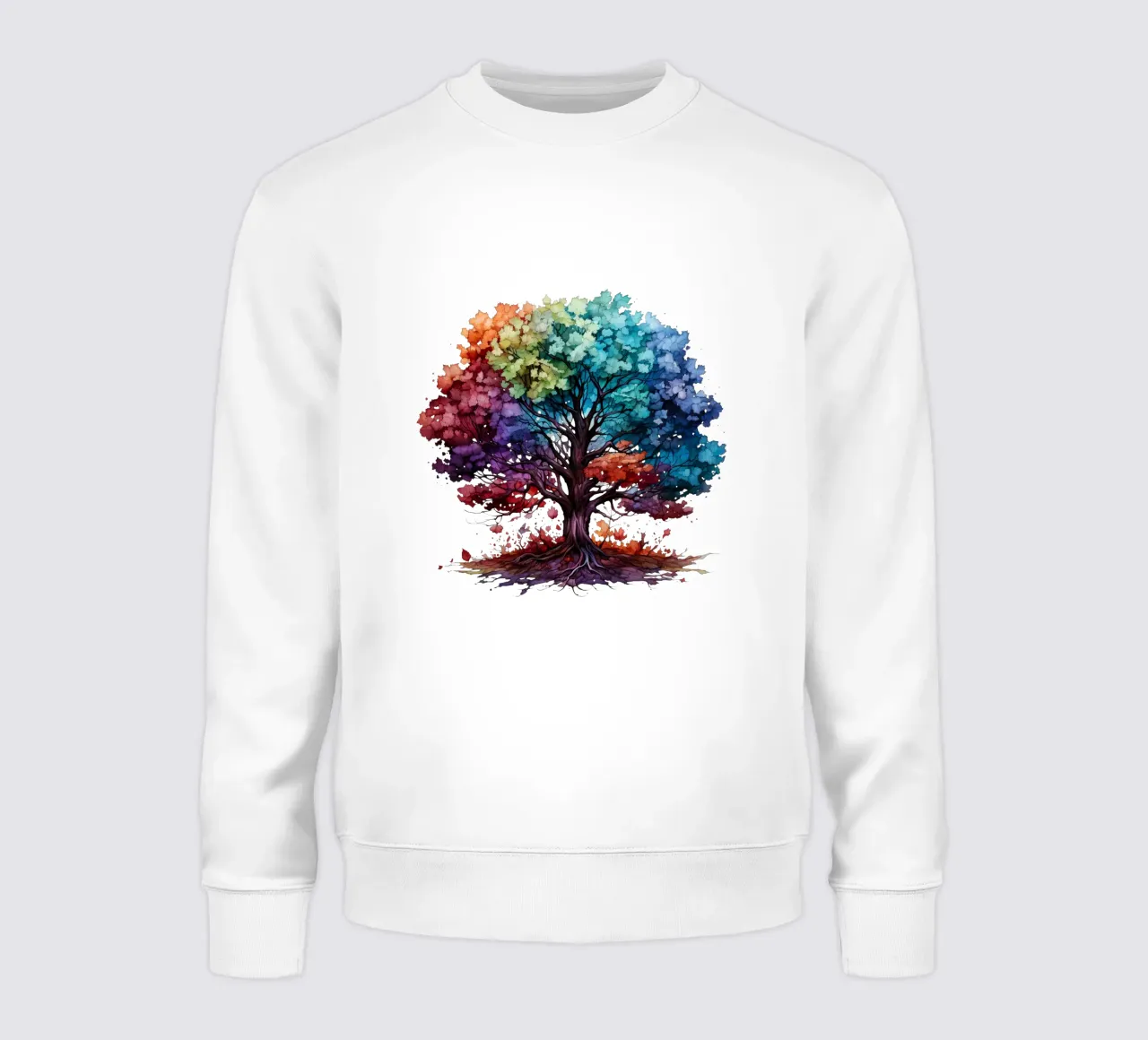 Albero della vita colorato felpa da Spiritual Touch