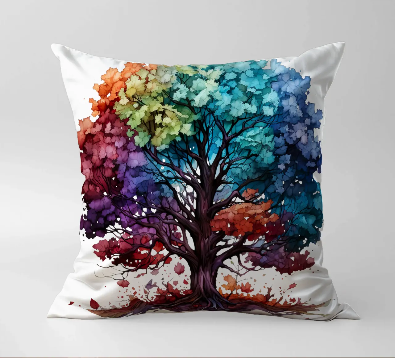 Albero della vita colorato cuscino da Spiritual Touch